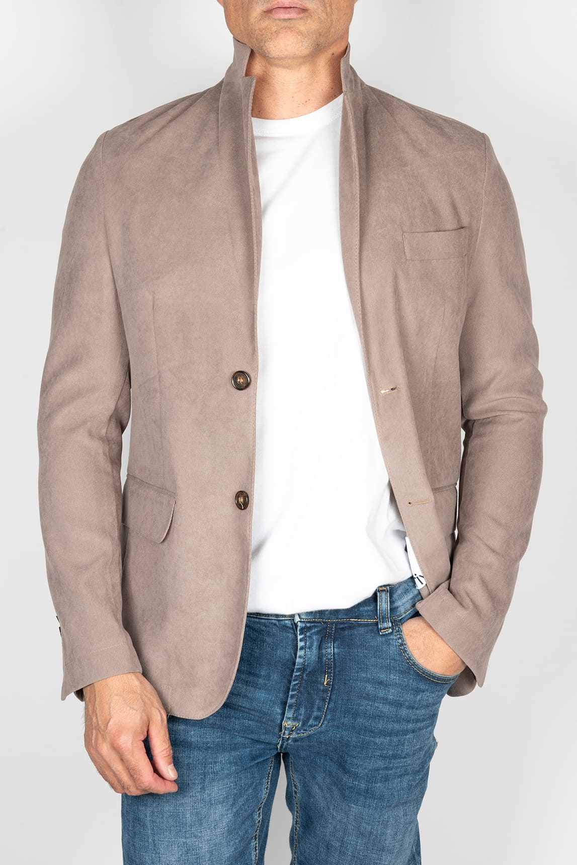 American-style suede effect