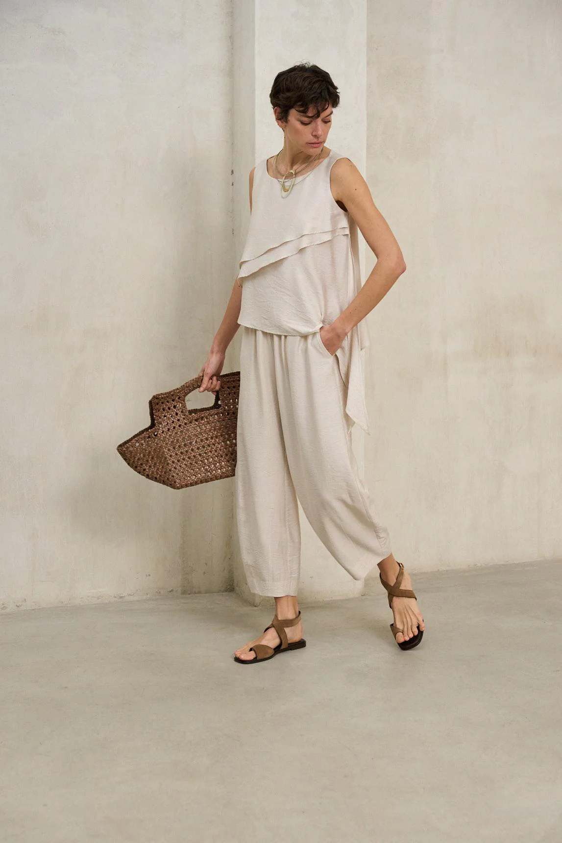 Alma ecru blouse - Image 6