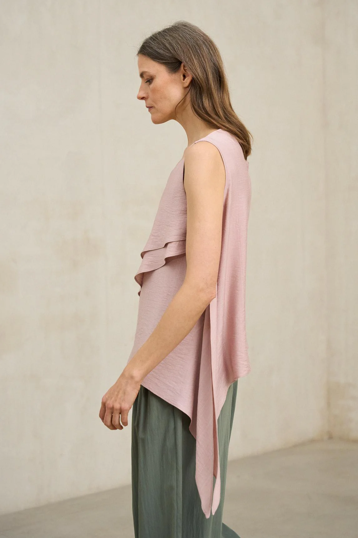 Alma blouse, dusty rose - Image 3