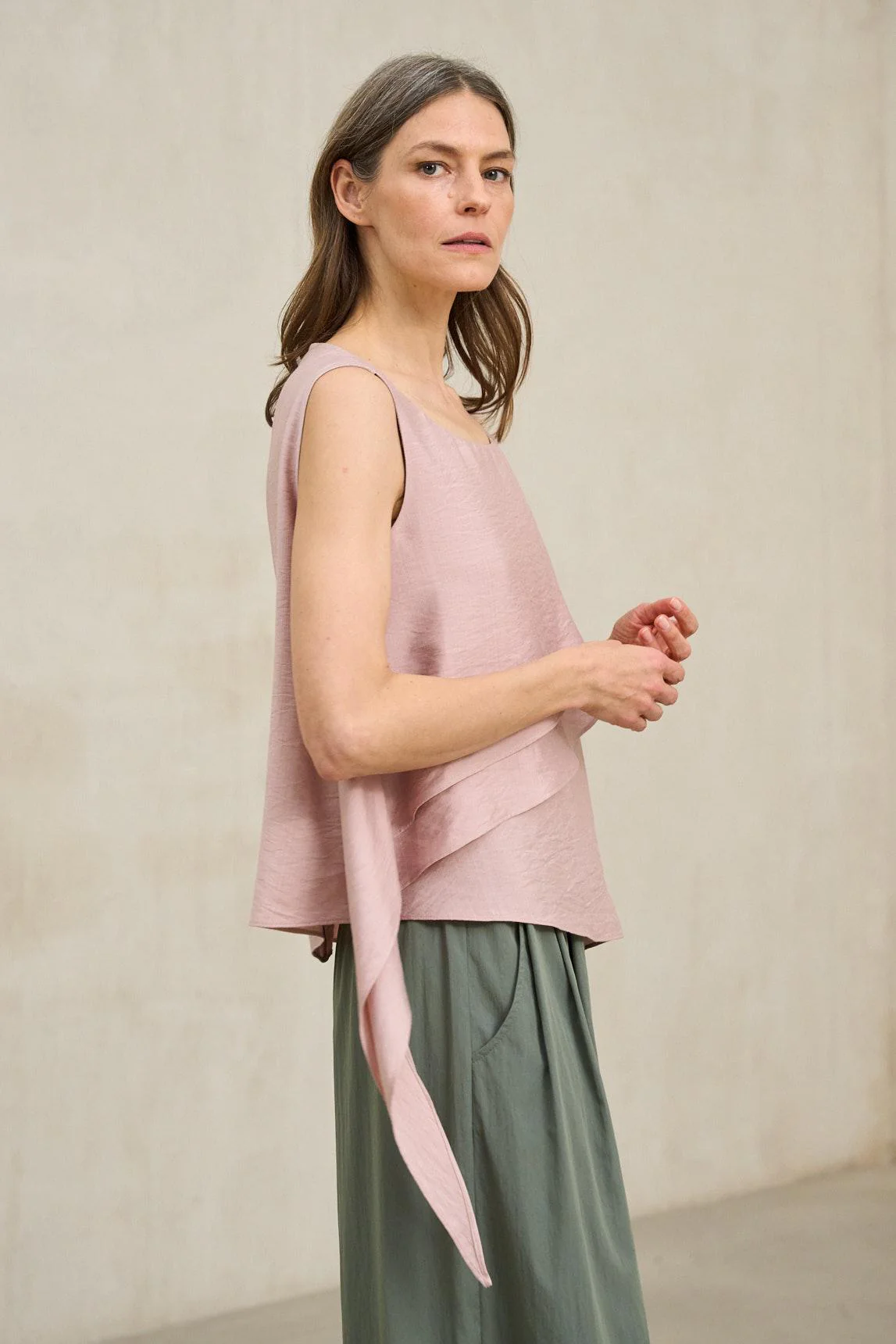 Alma blouse, dusty rose - Image 4
