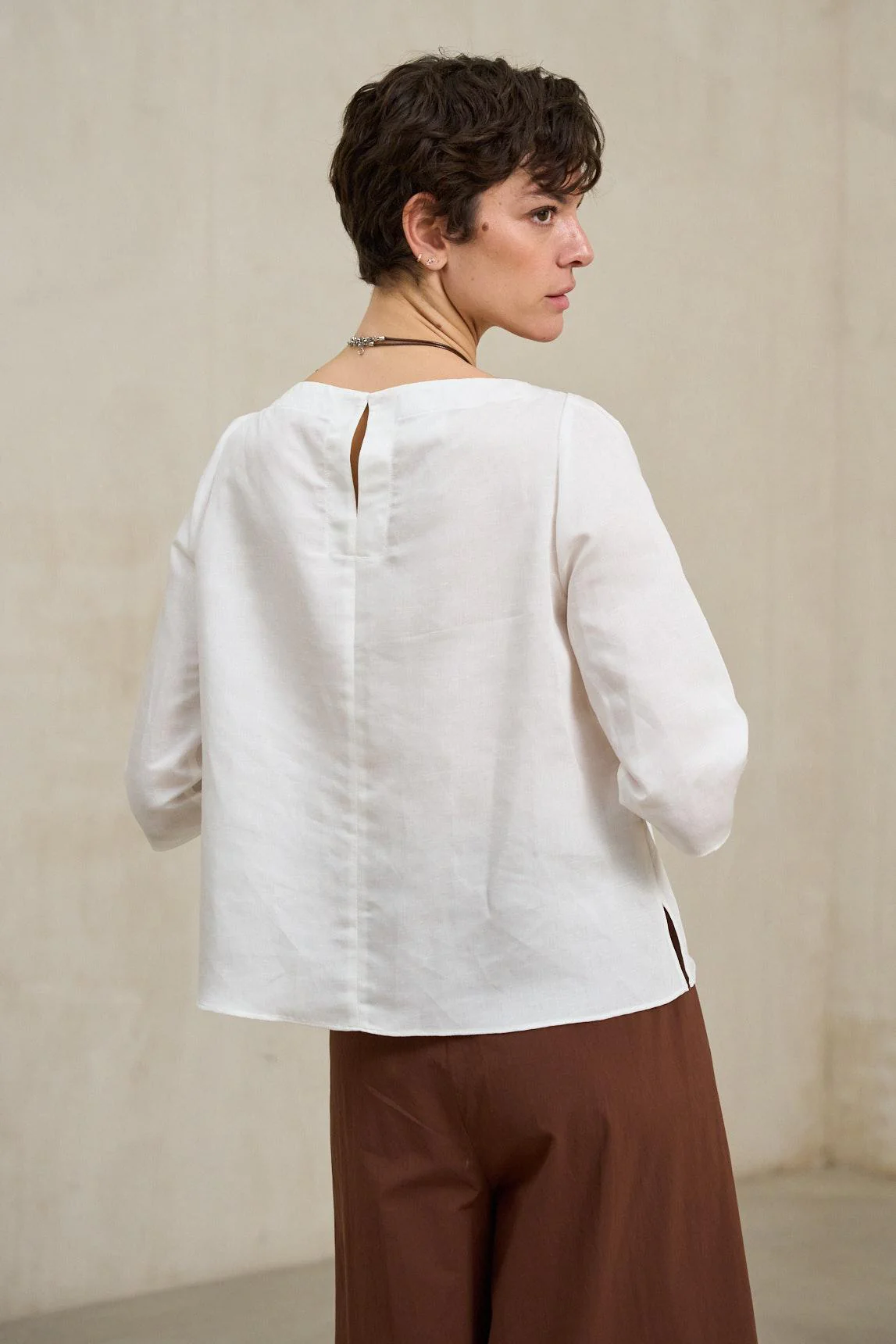 Evania blouse, white - Image 3