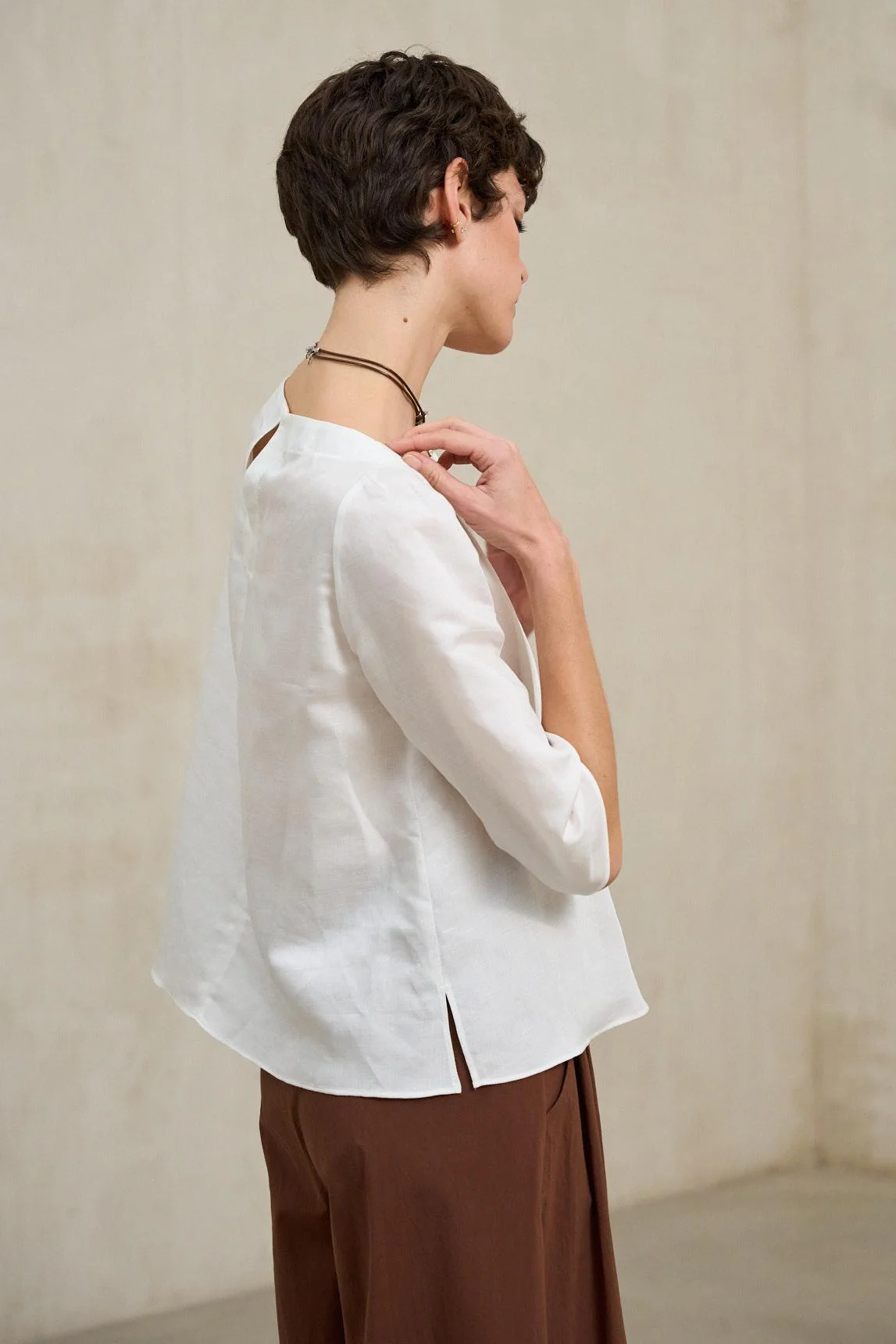 Evania blouse, white - Image 4