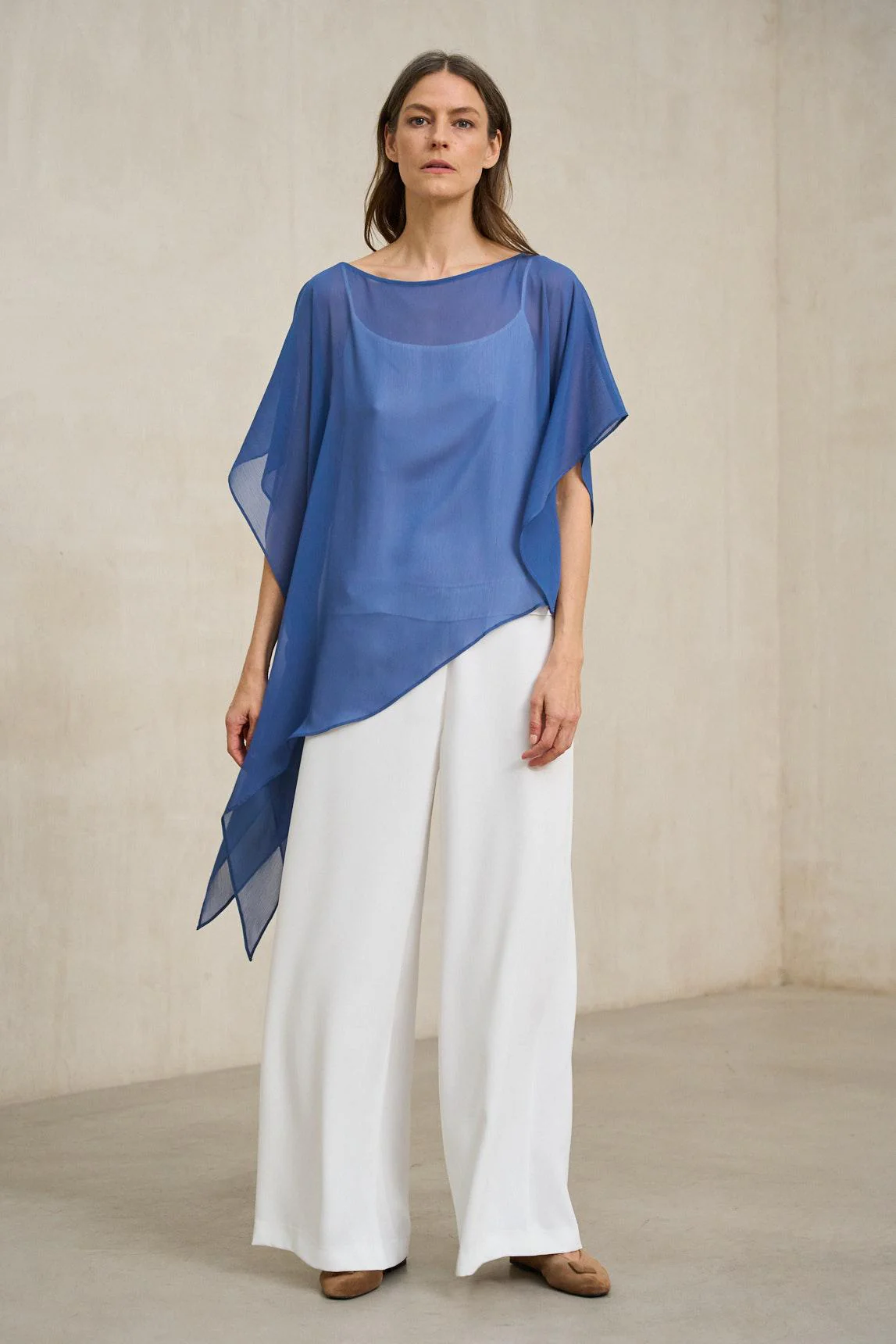 Ilara blue blouse - Image 3