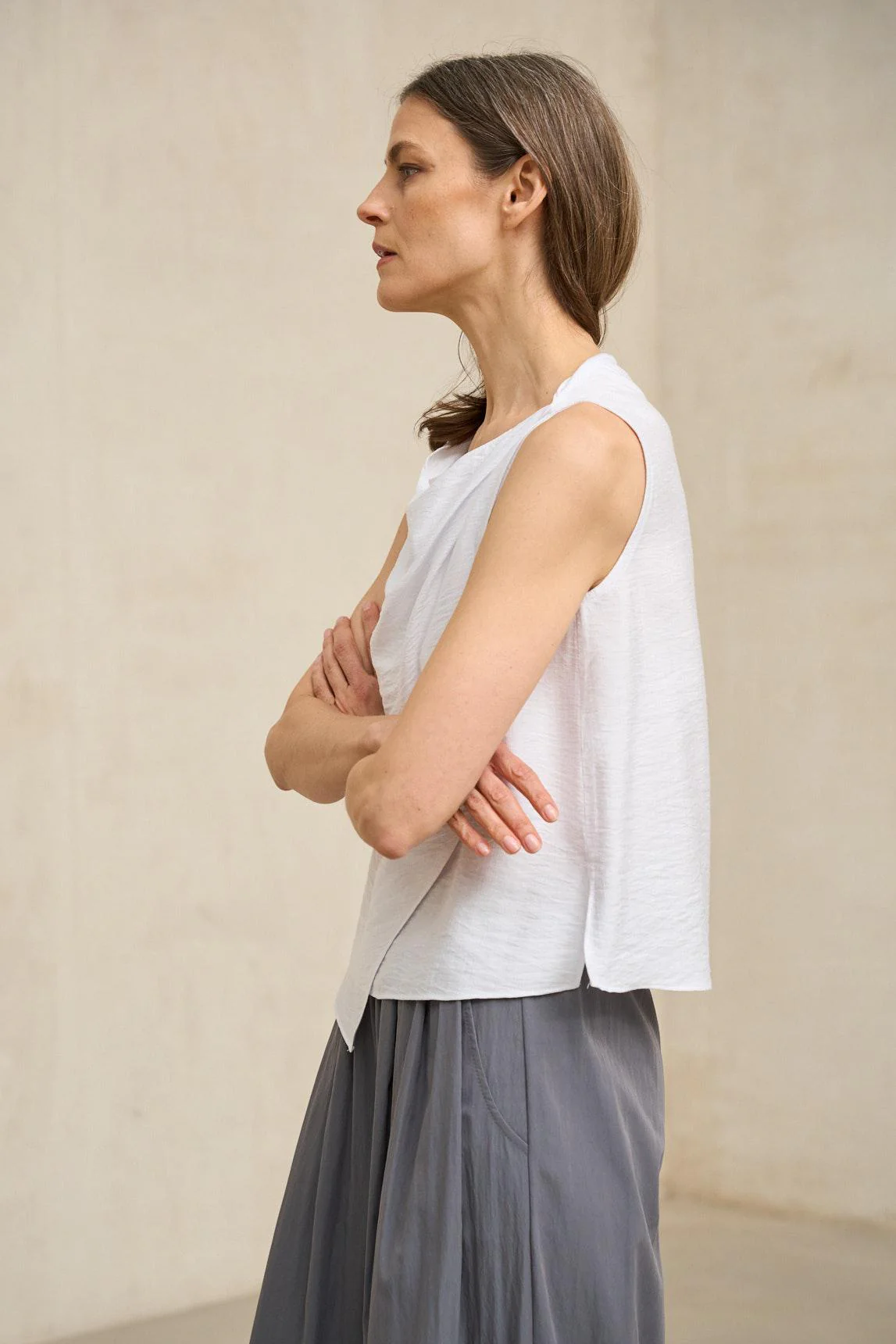 Nireya off-white blouse - Image 5