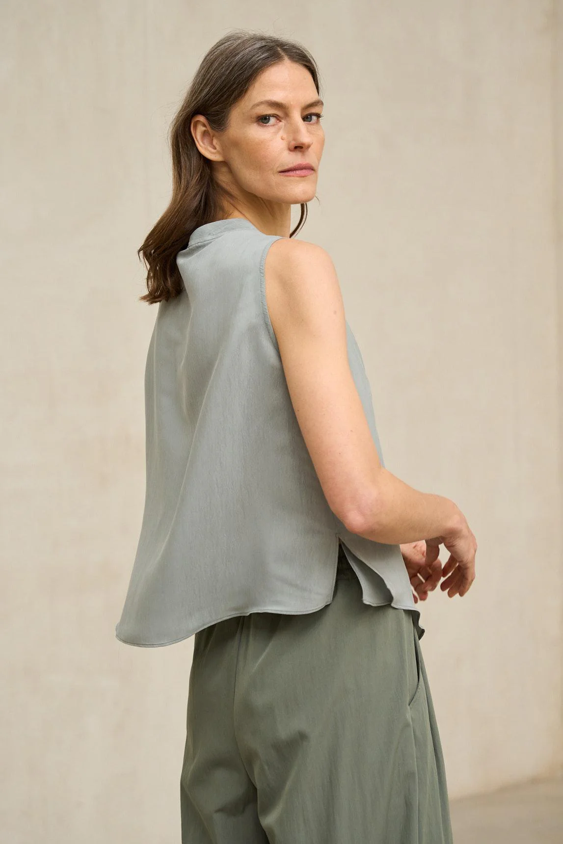 Nireya blouse, bluish gray - Image 4