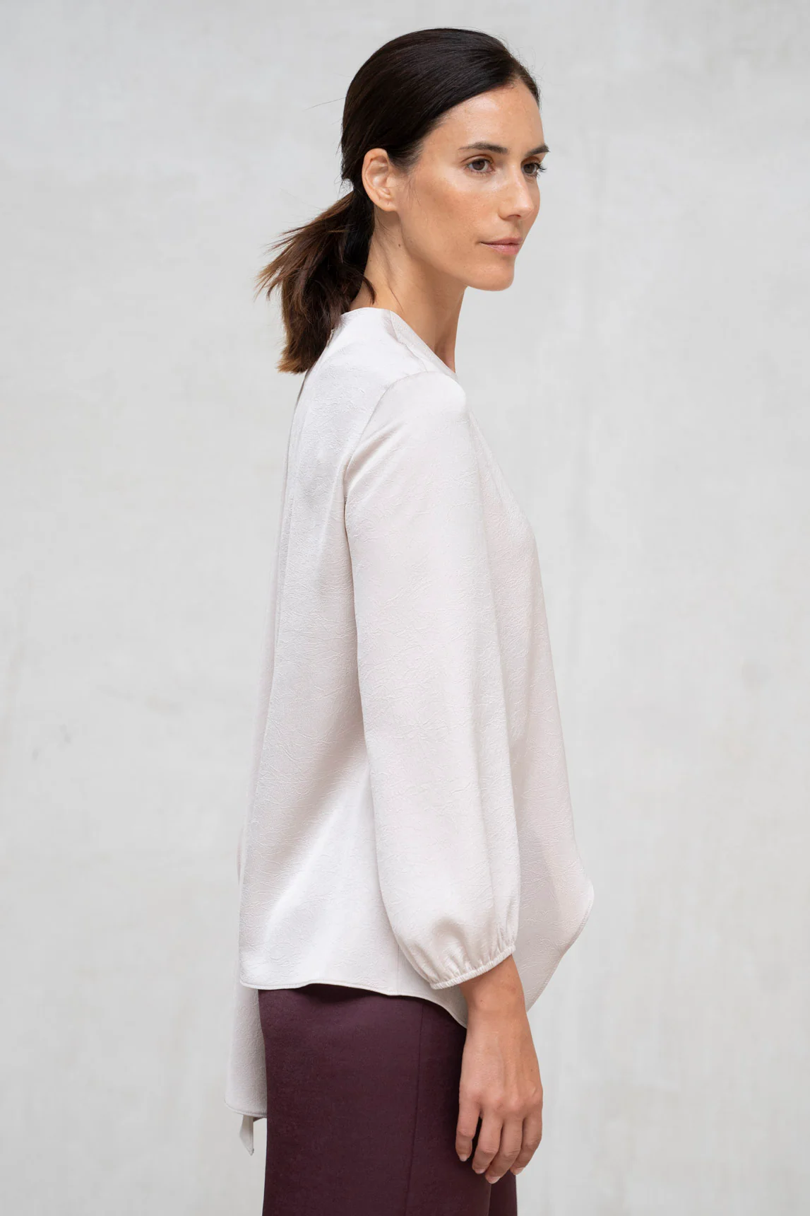 Sessa nude blouse - Image 3