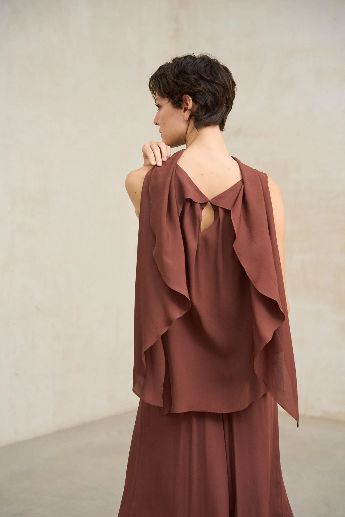 Tamara terracotta blouse - Image 5
