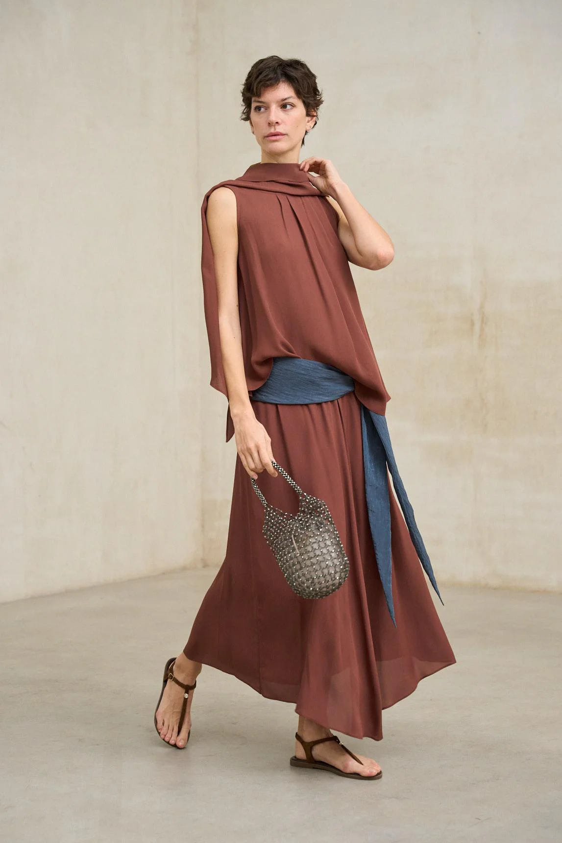 Tamara terracotta blouse - Image 7