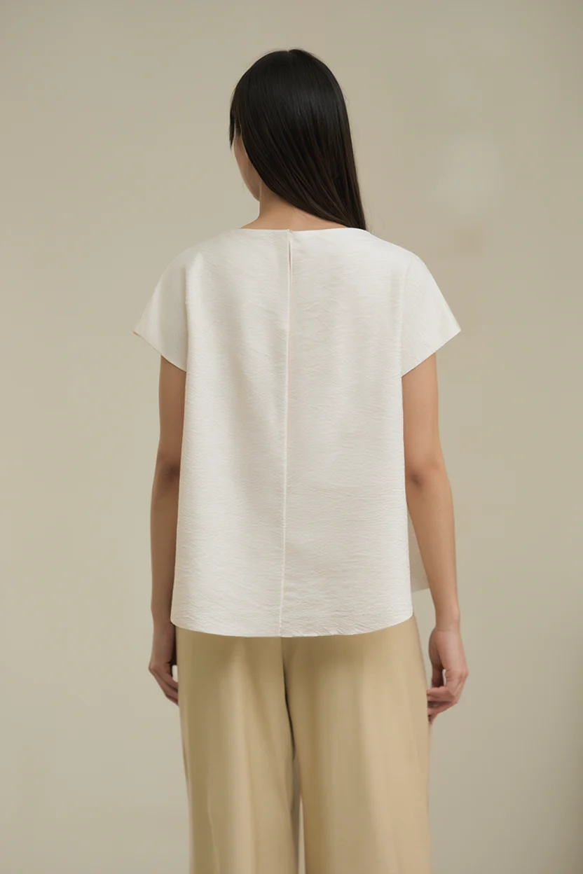 Virela off-white blouse - Image 2