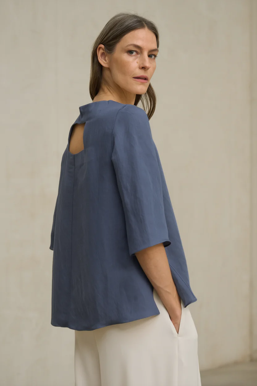 Indigo Yaren Blouse - Image 3