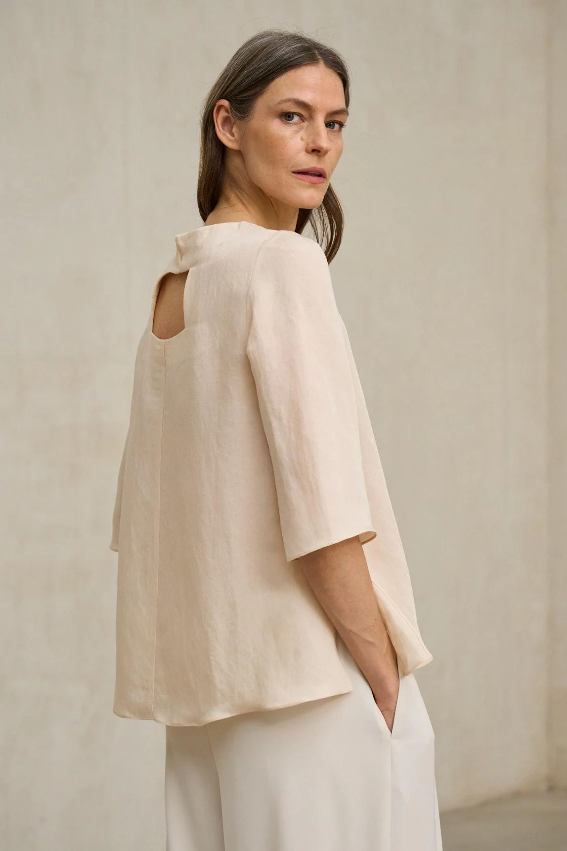 Yaren off-white blouse - Image 3
