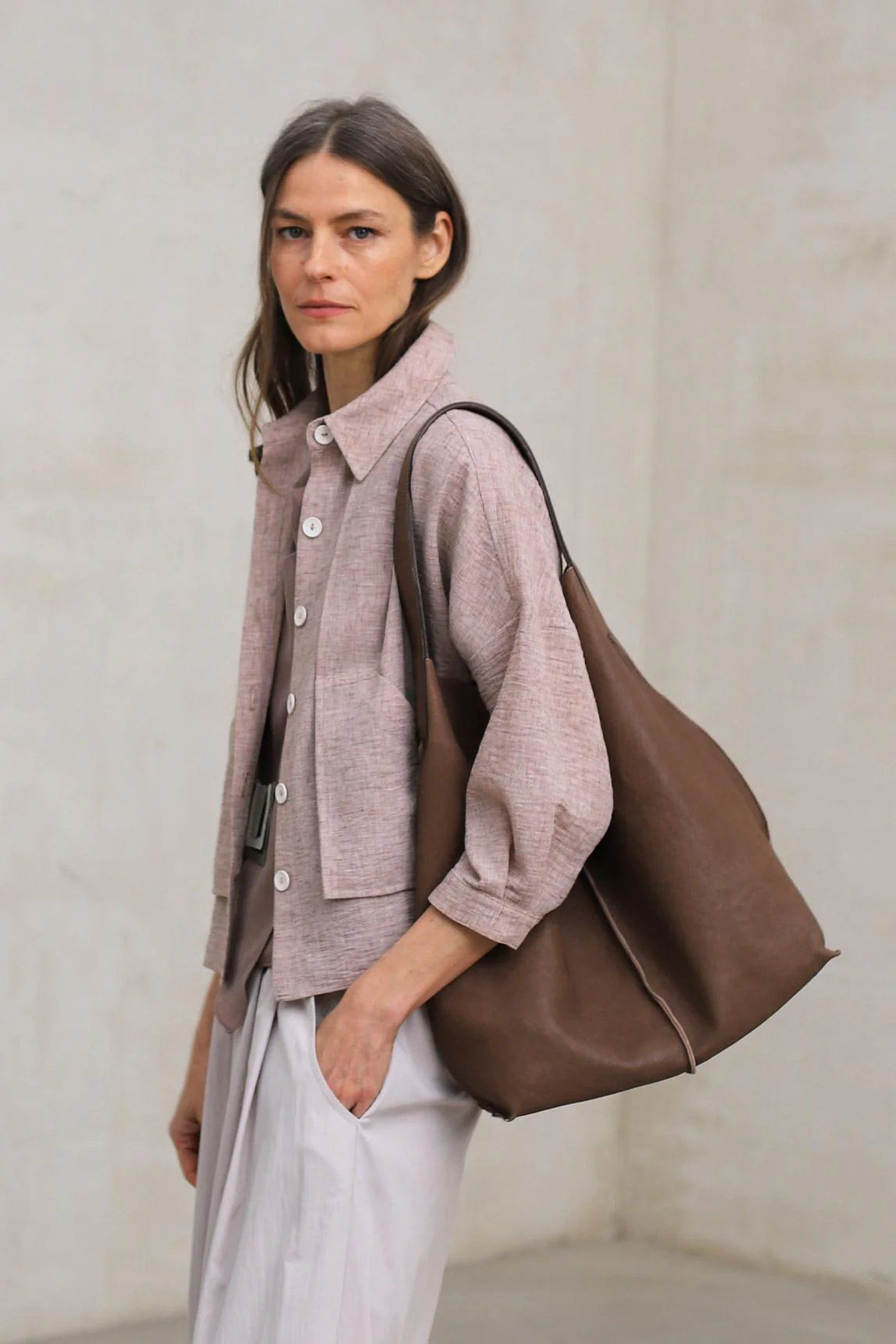 Arelis taupe bag - Image 4