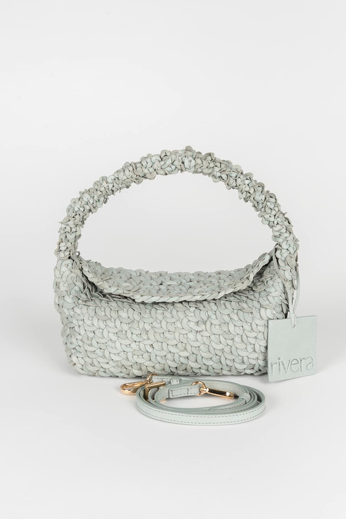 Aris grayish blue bag