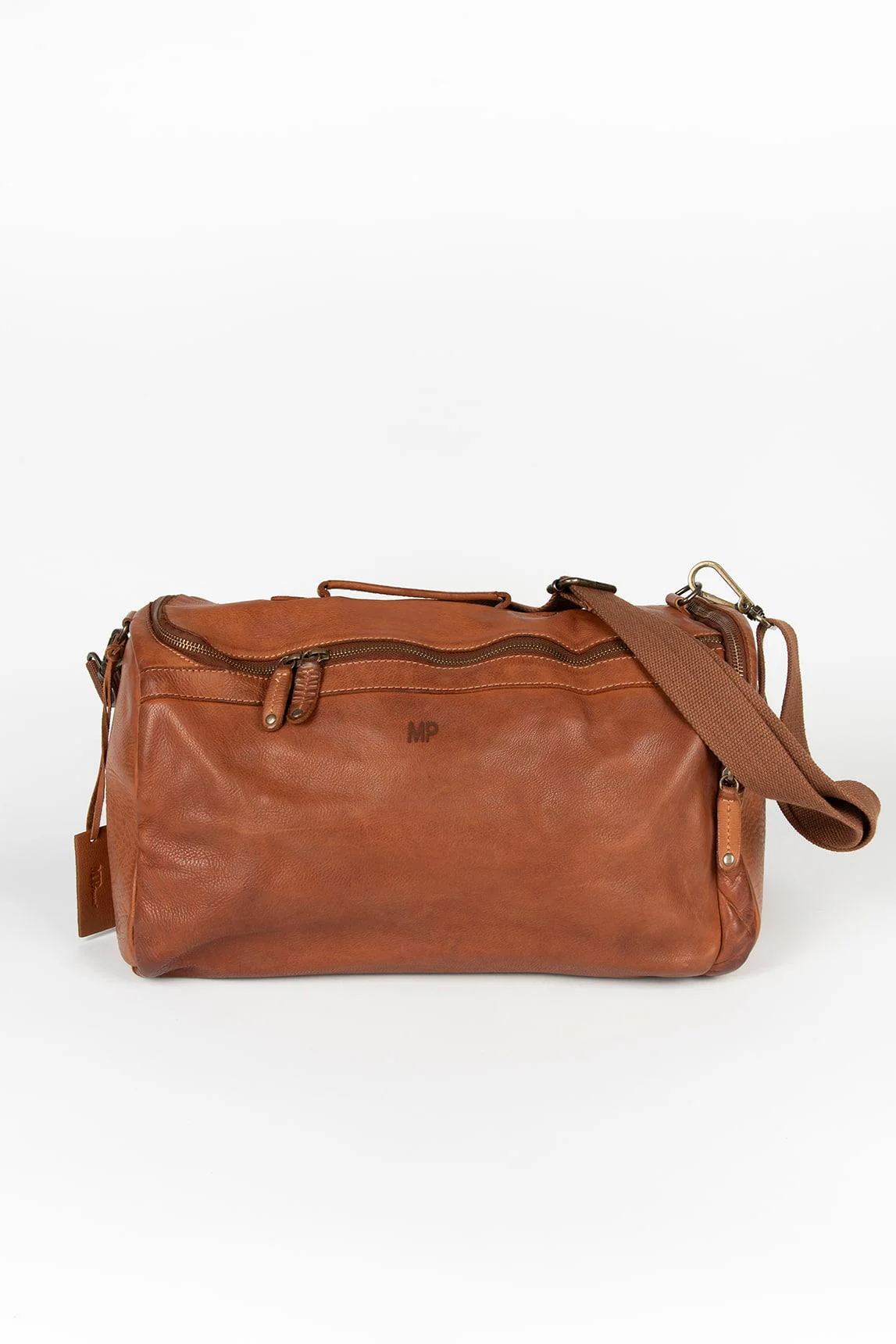 Marta Ponti Toll camel crossbody bag