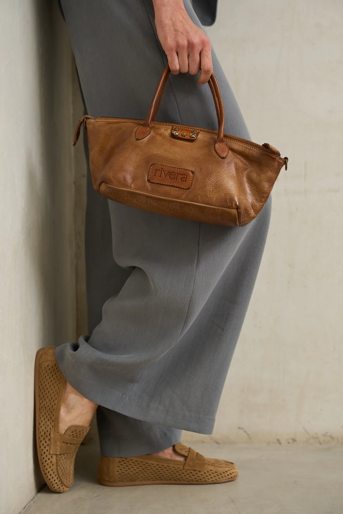 Arenzo camel bag - Image 5