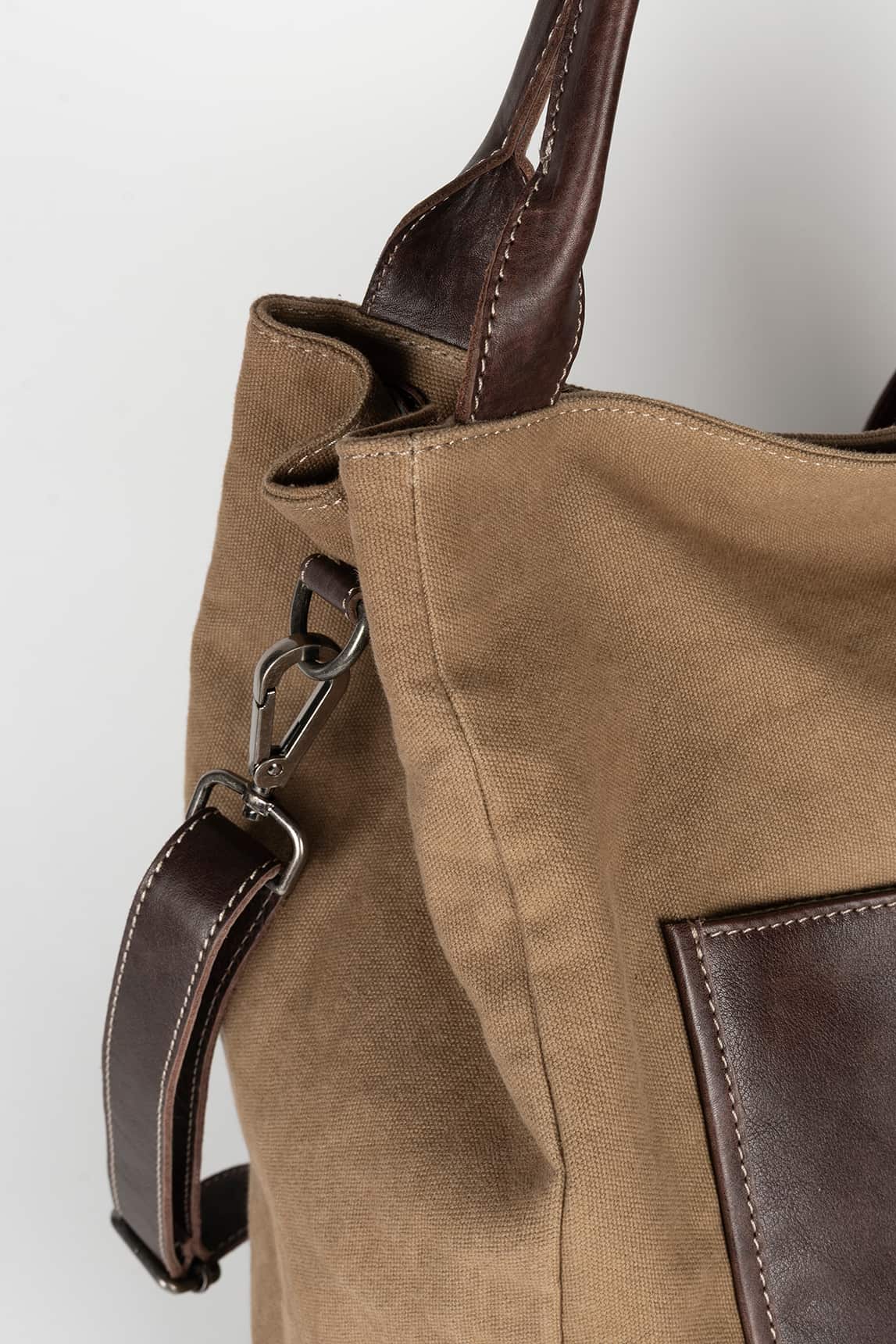 Large camel Elen bag - Image 2