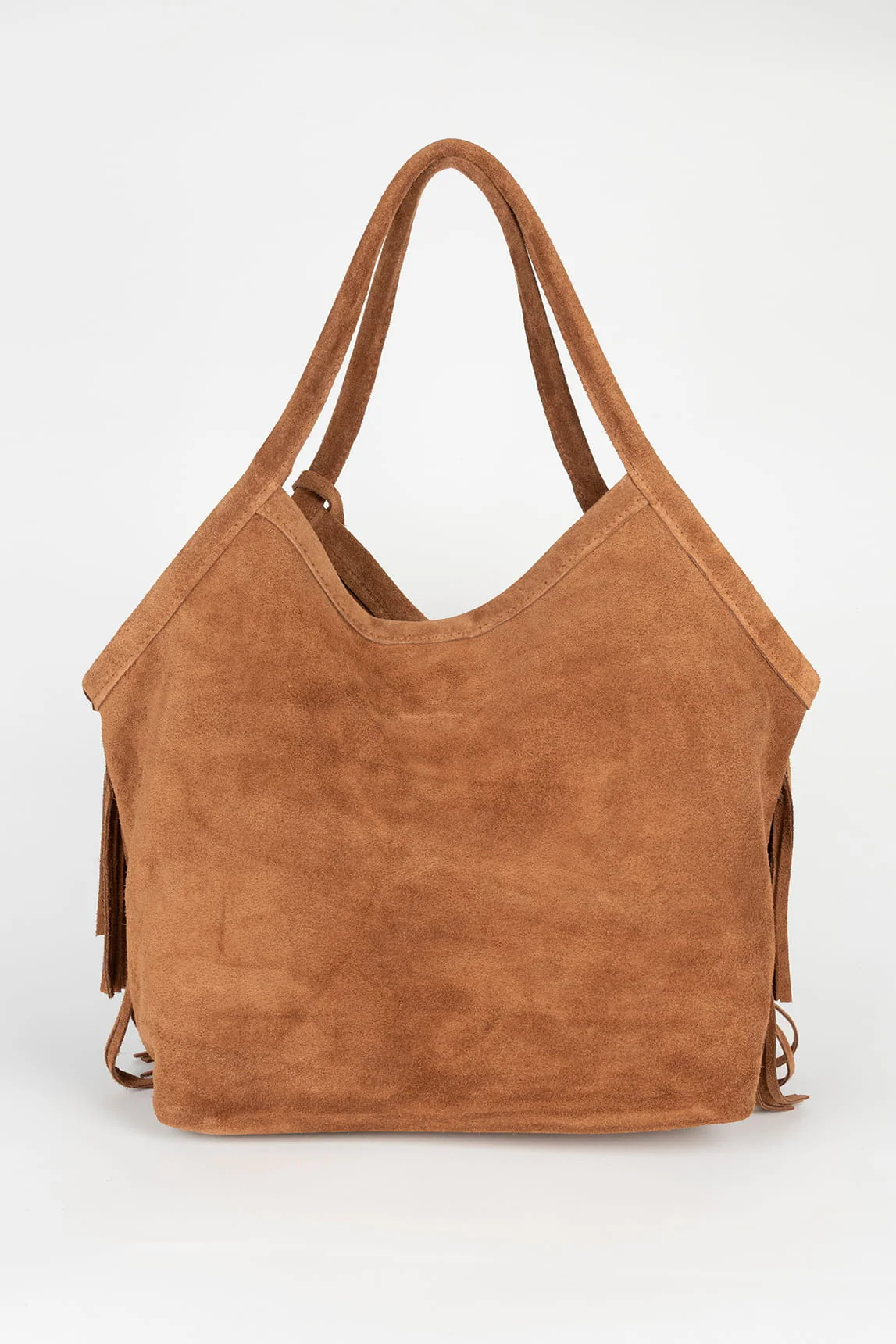 Camel Ganache bag with fringe - Image 4