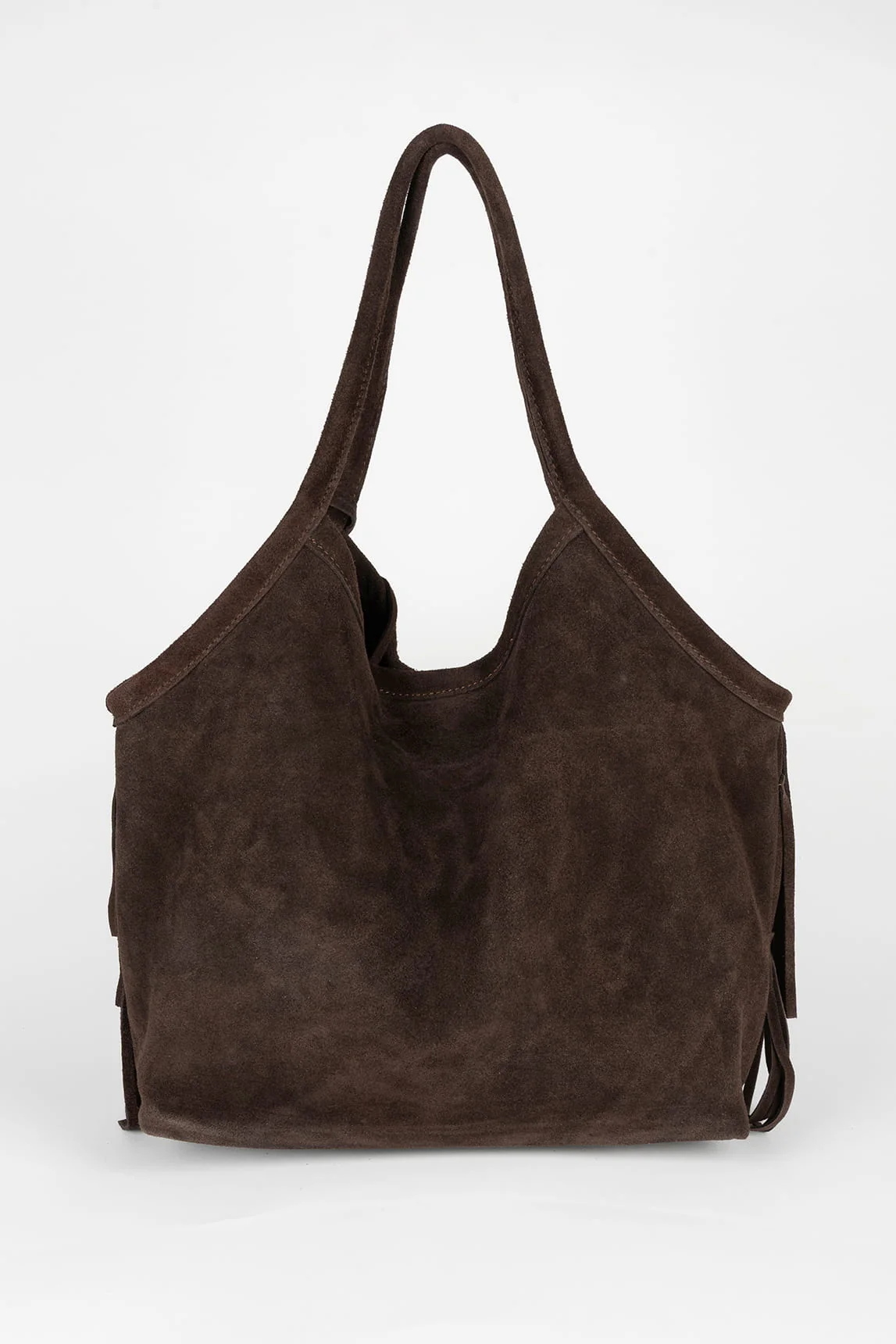 Brown Ganache bag with fringe - Image 4