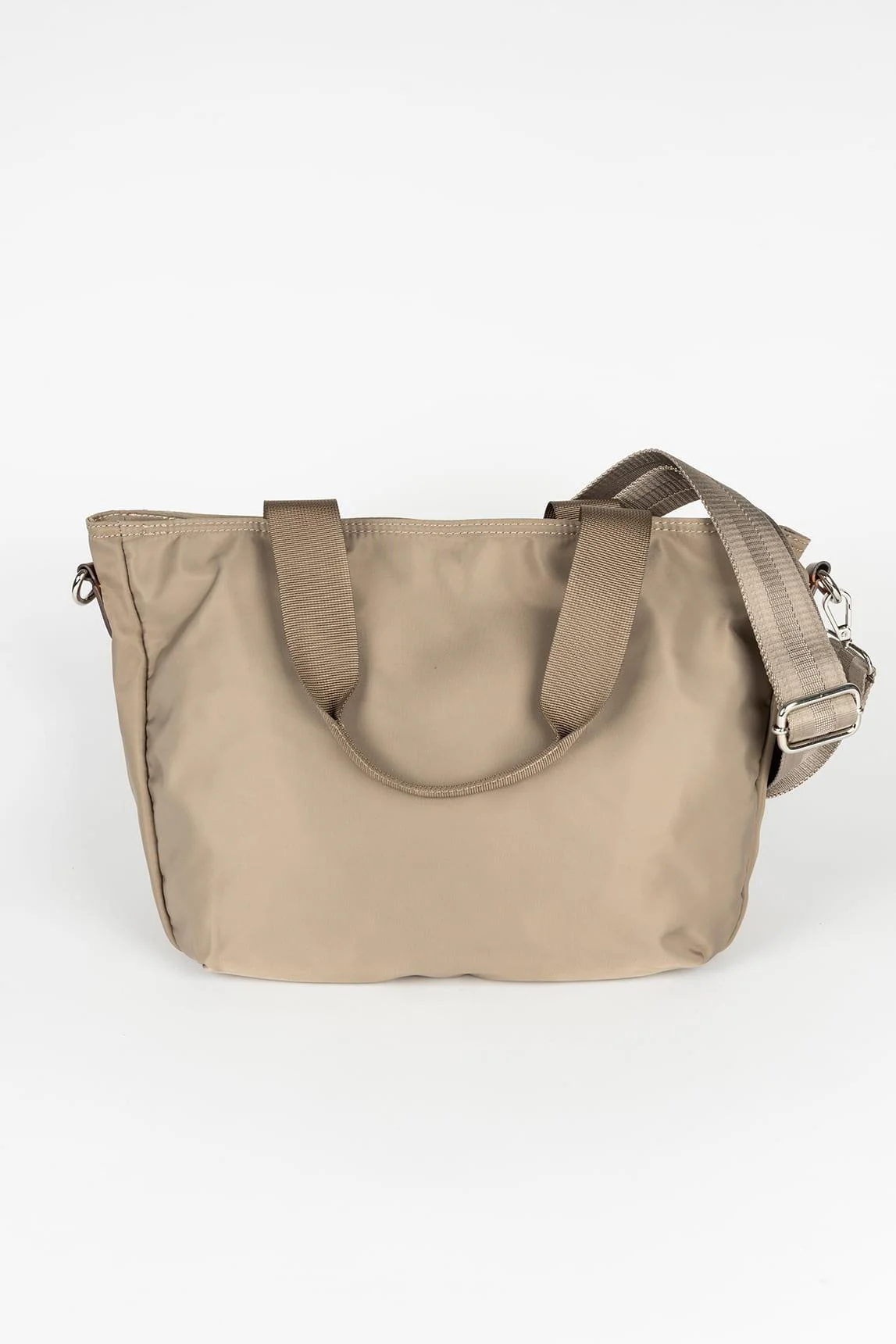 Lyra khaki nylon bag - Image 3