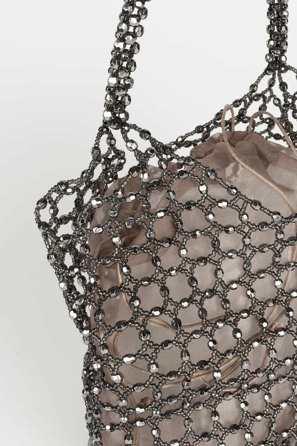 Metallic mesh Lysenne bag - Image 2