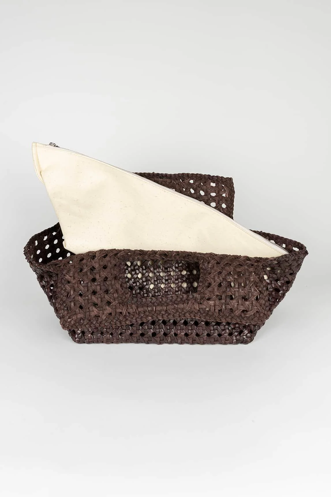 Saelis brown leather bag - Image 3