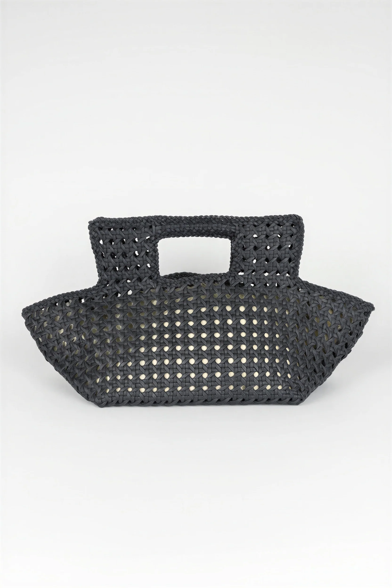 Saelis anthracite grey leather bag