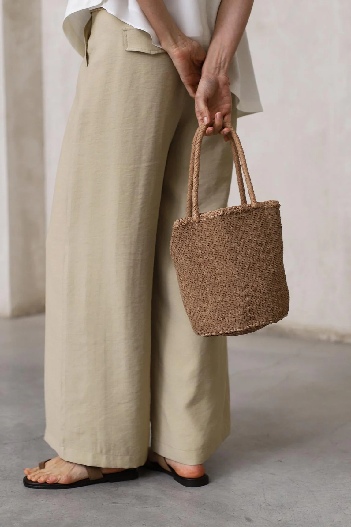 Serelis beige handbag - Image 3