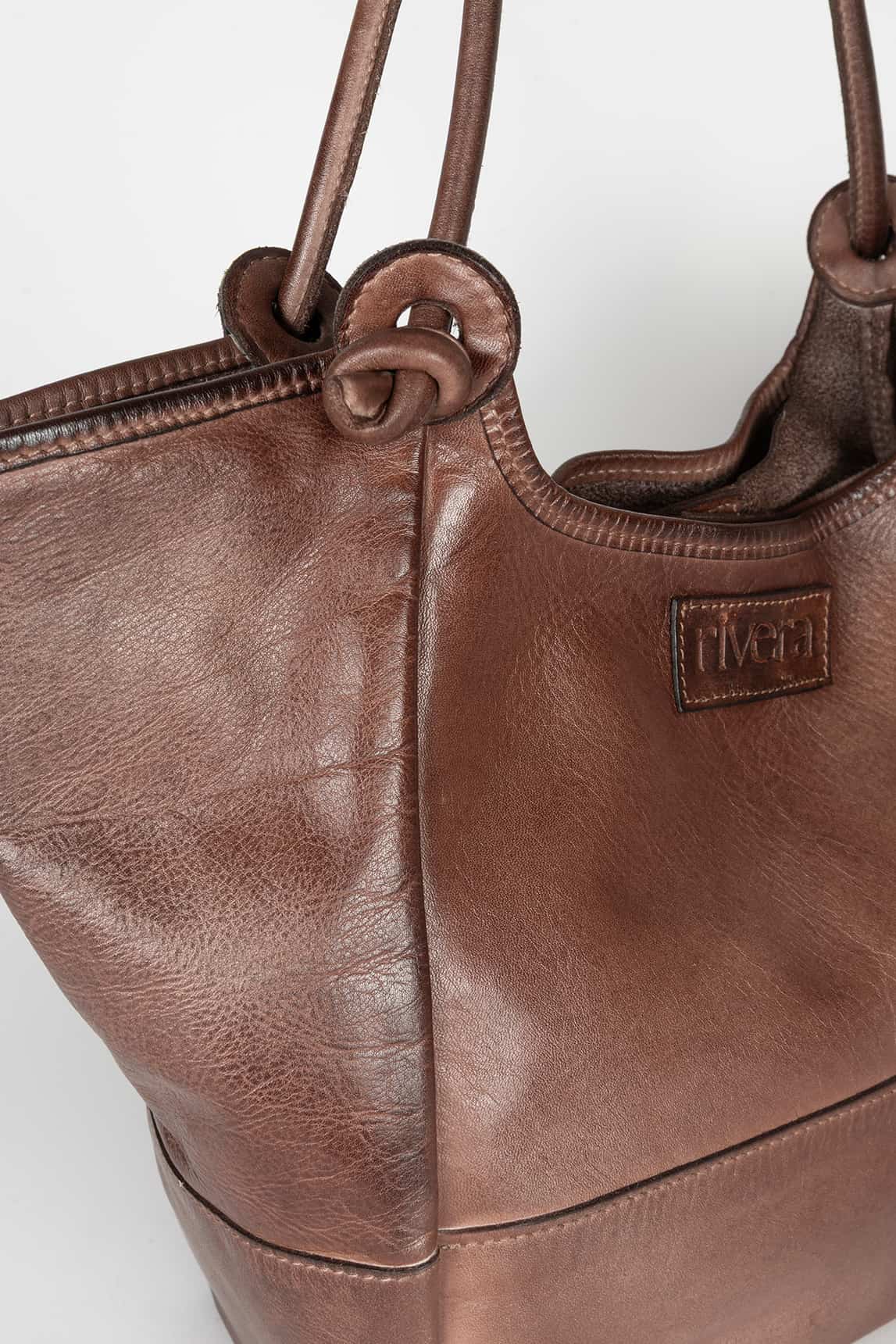 Brown Velvet Bag - Image 5