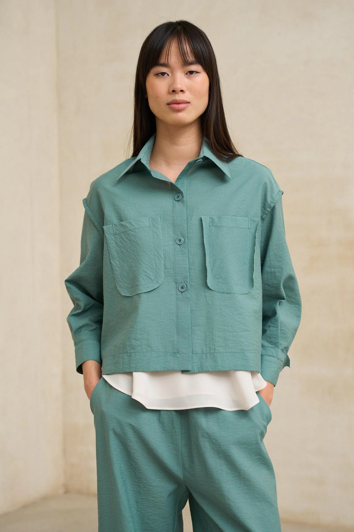 Turquoise Brisa Jacket - Image 2