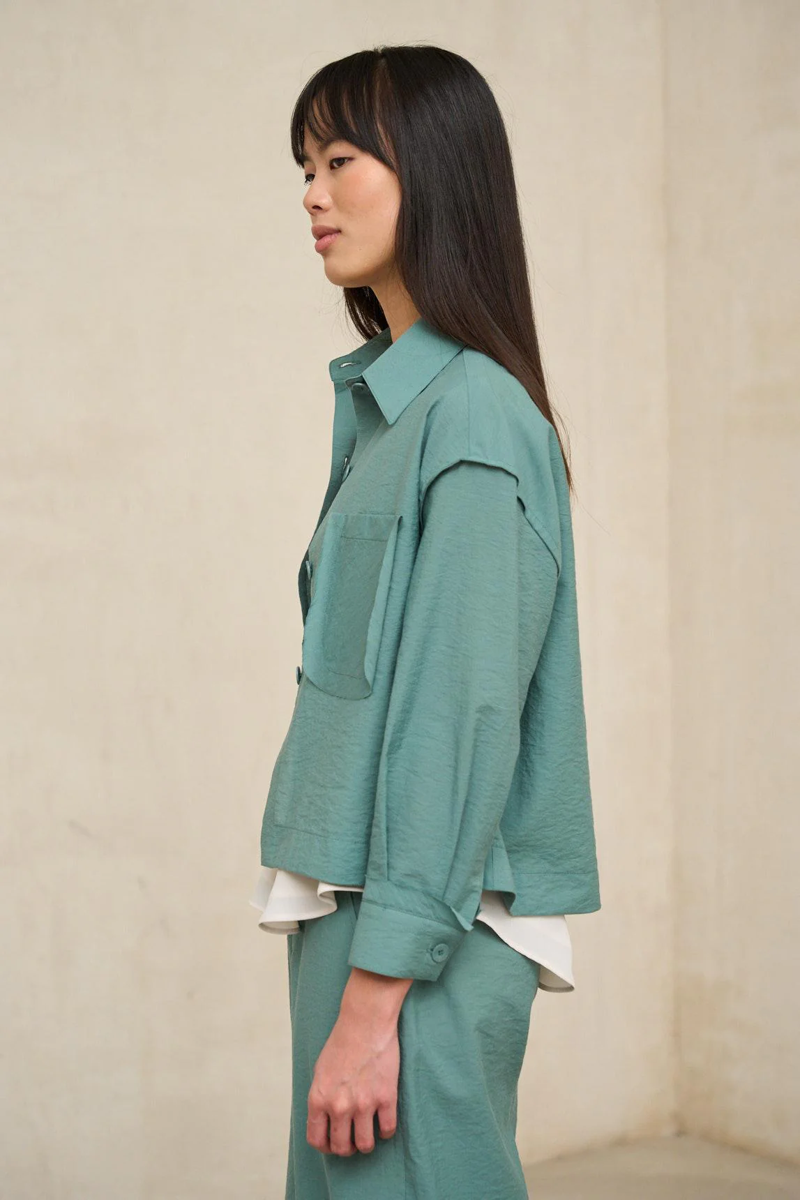Turquoise Brisa Jacket - Image 3
