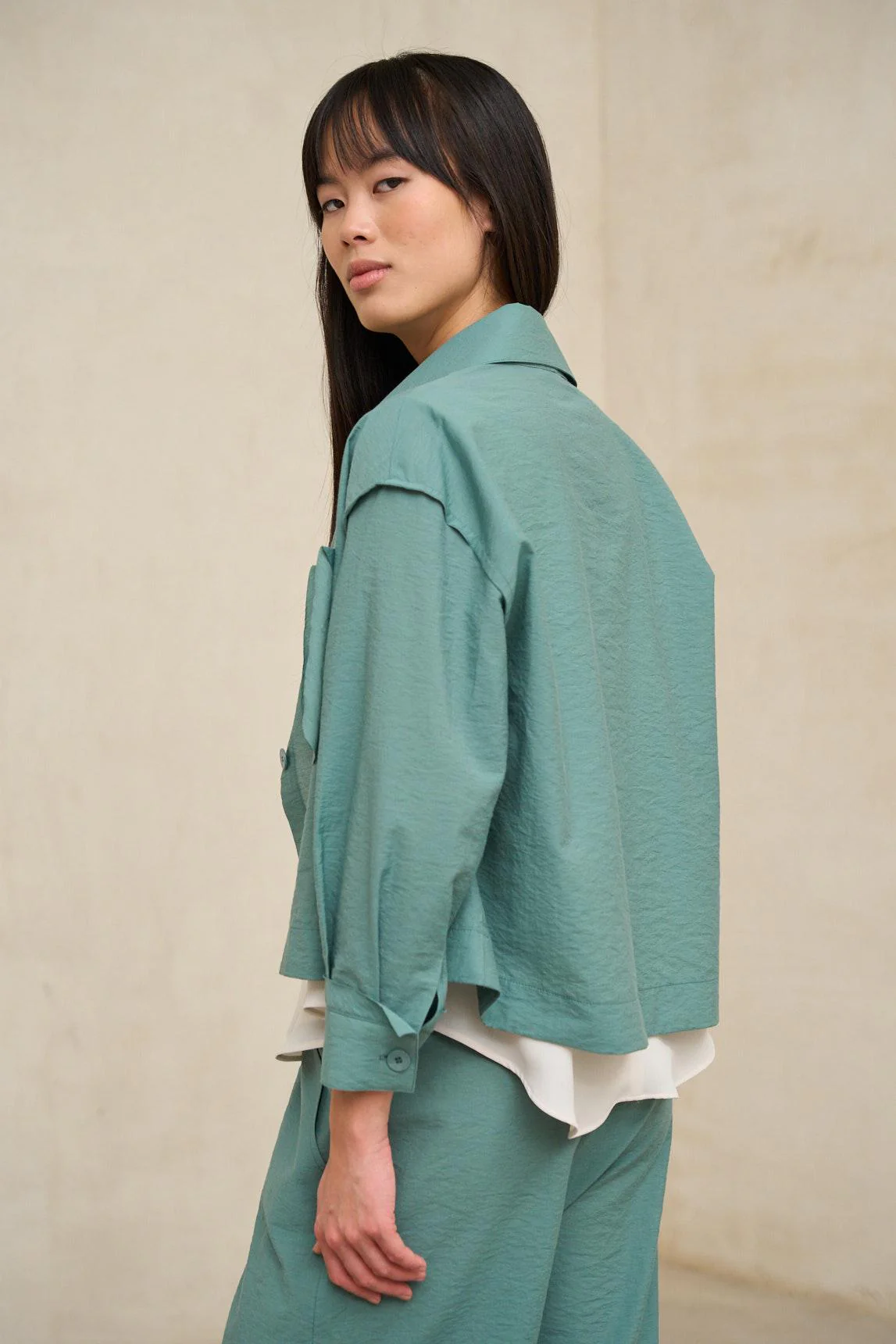 Turquoise Brisa Jacket - Image 4