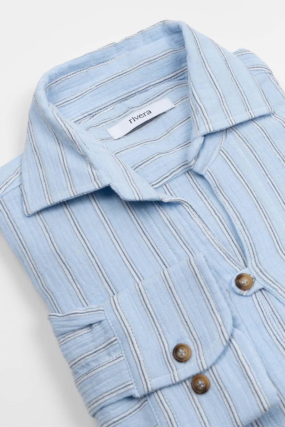 Elian sky blue Rivera shirt - Image 3