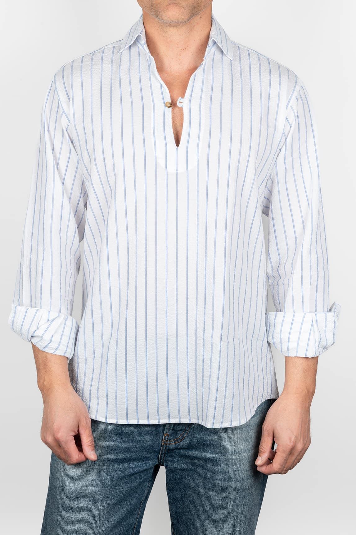 Elian Rivera striped shirt - Image 2