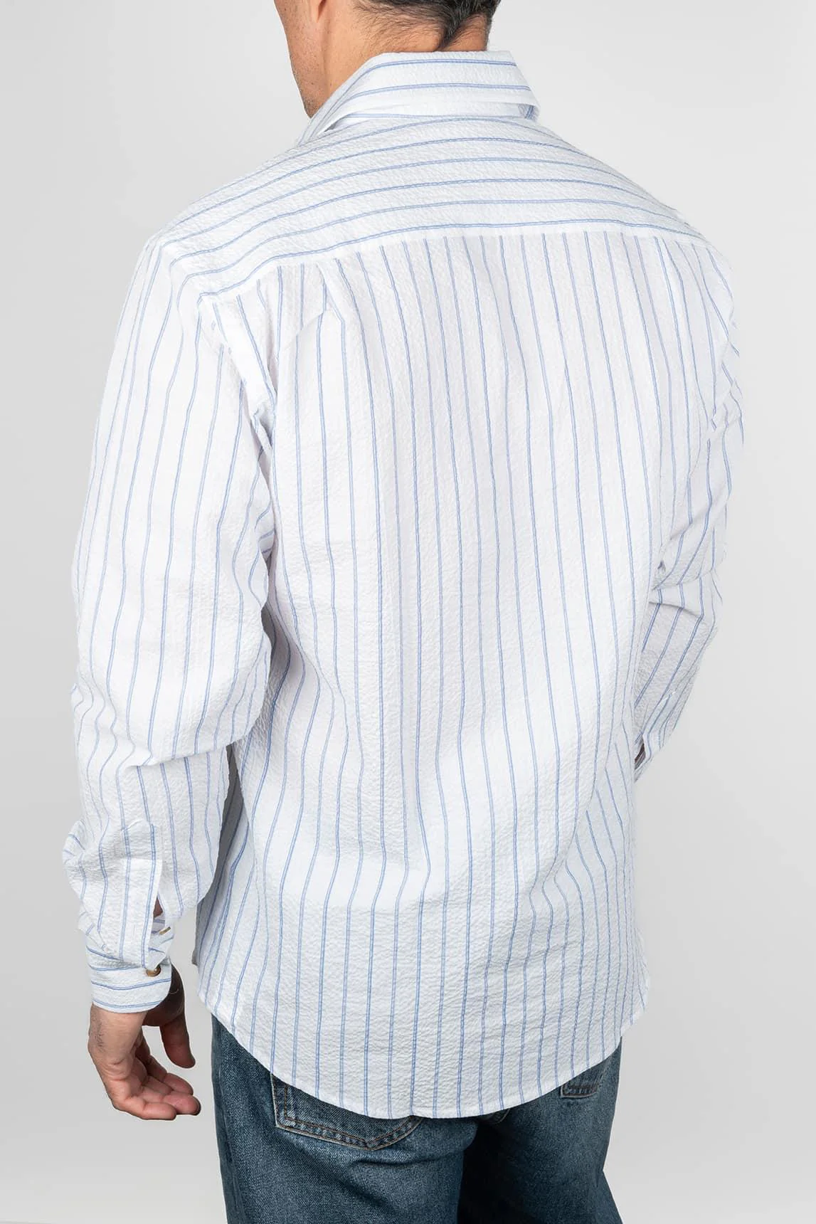 Elian Rivera striped shirt - Image 3