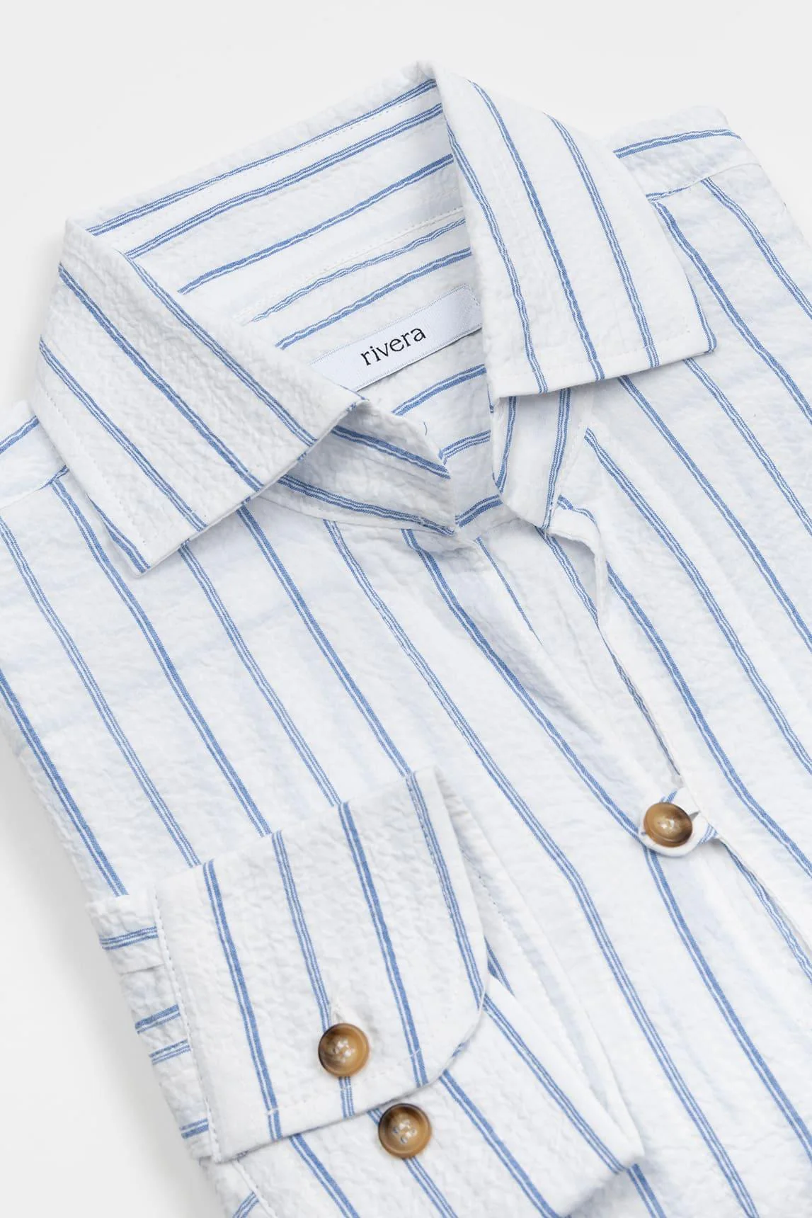 Elian Rivera striped shirt - Image 4
