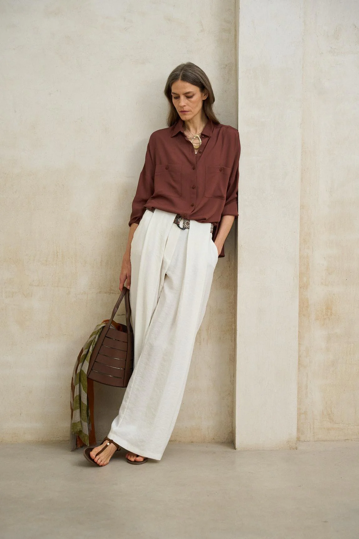 Arlen brown shirt - Image 4