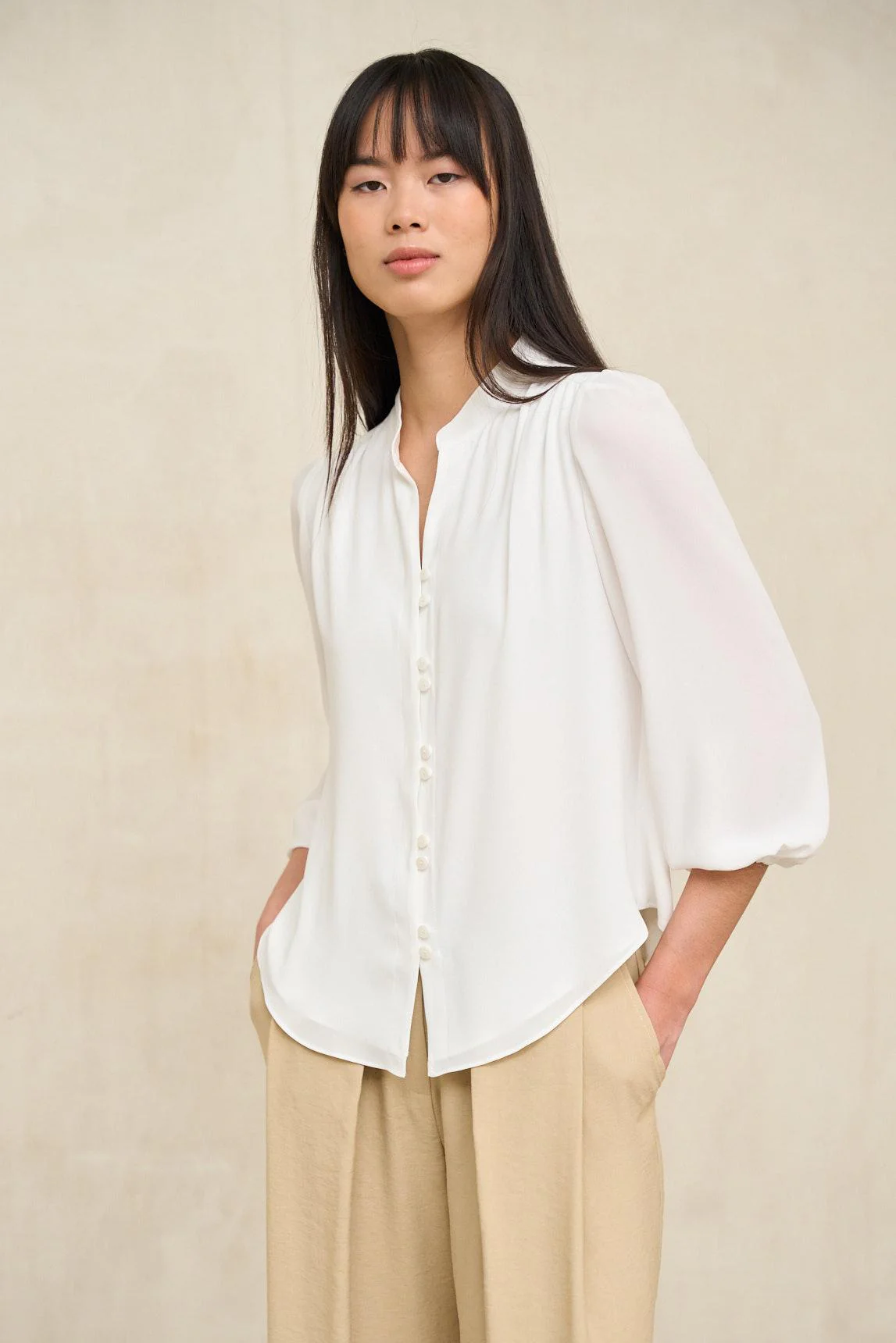 Elviane white shirt - Image 2