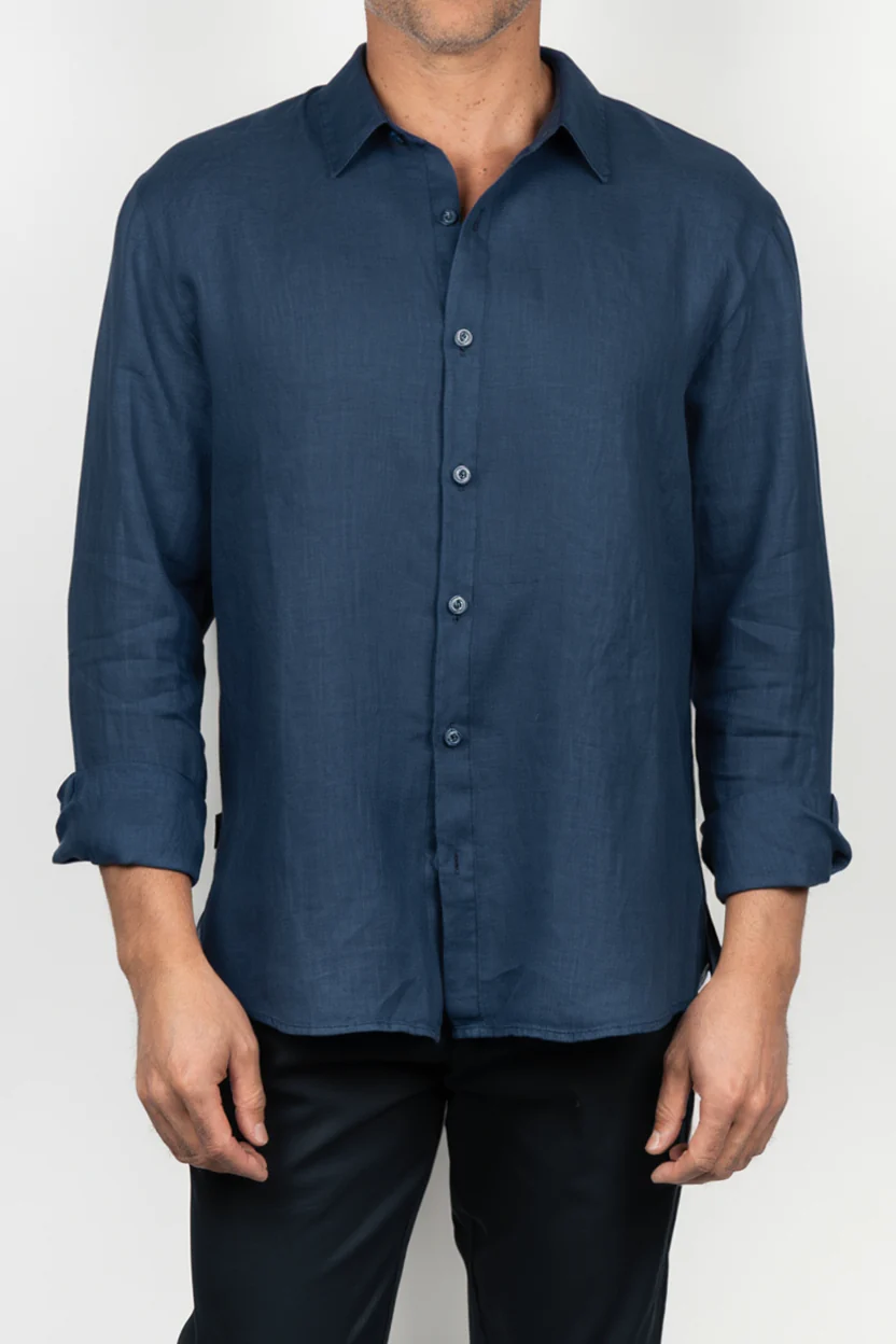 Keeling Navy Shirt - Image 2
