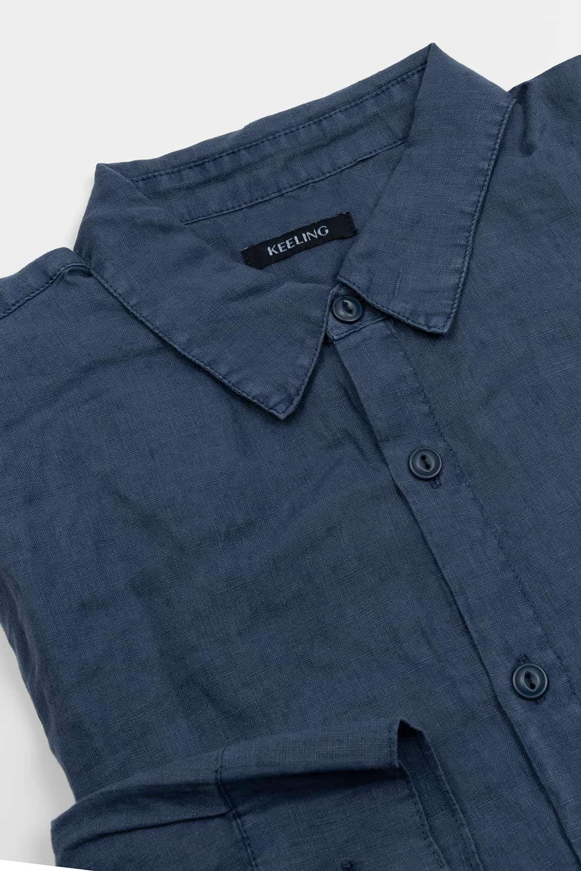 Keeling Navy Shirt - Image 3