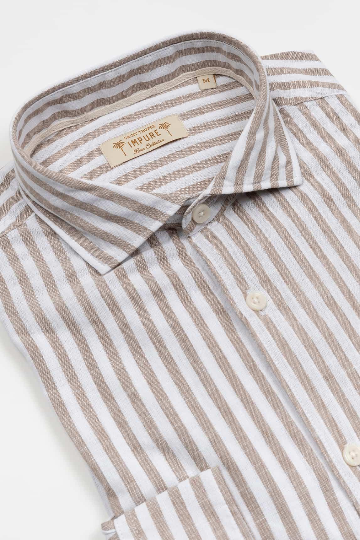 Impure beige linen shirt - Image 2