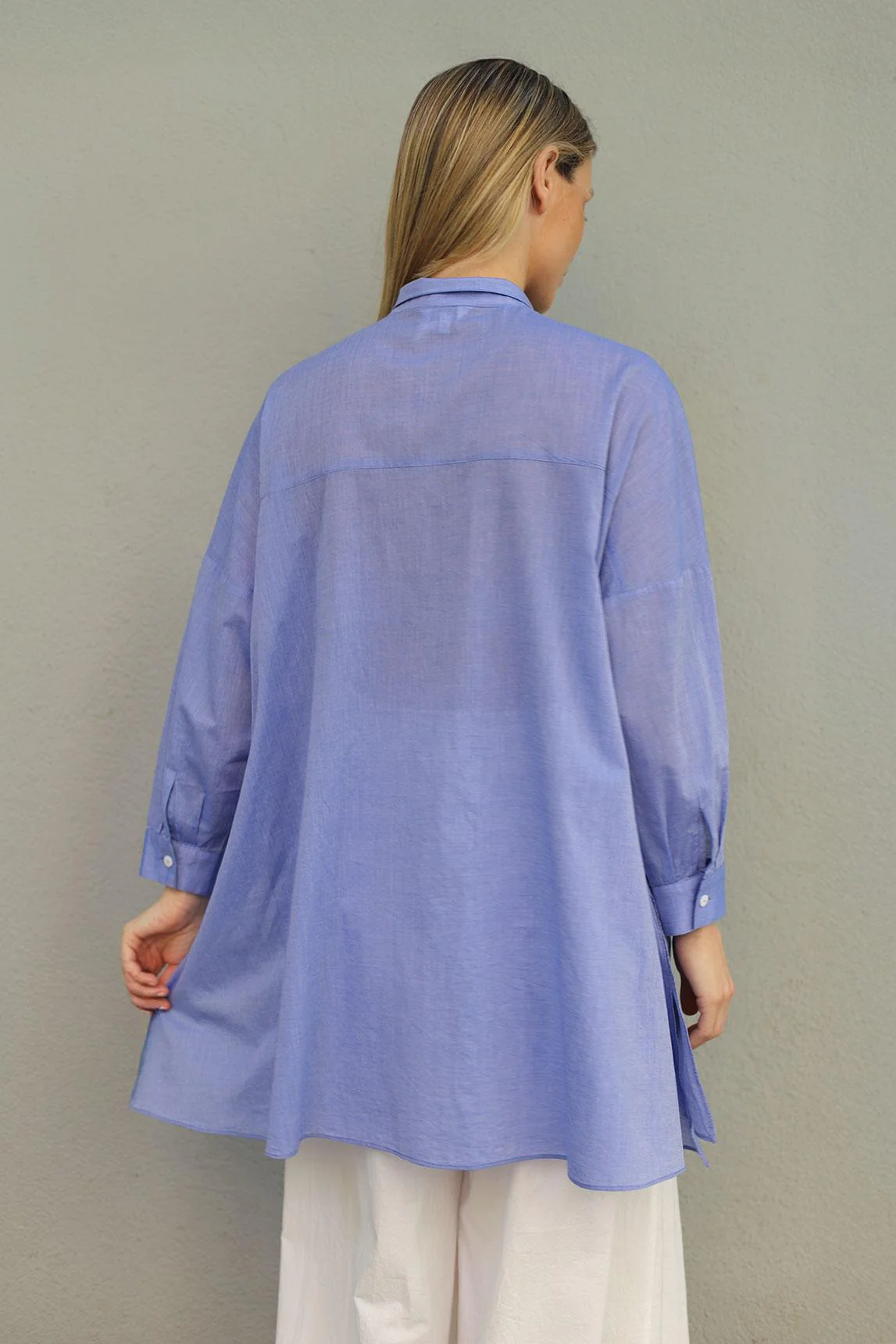 Blue Nerela shirt - Image 4