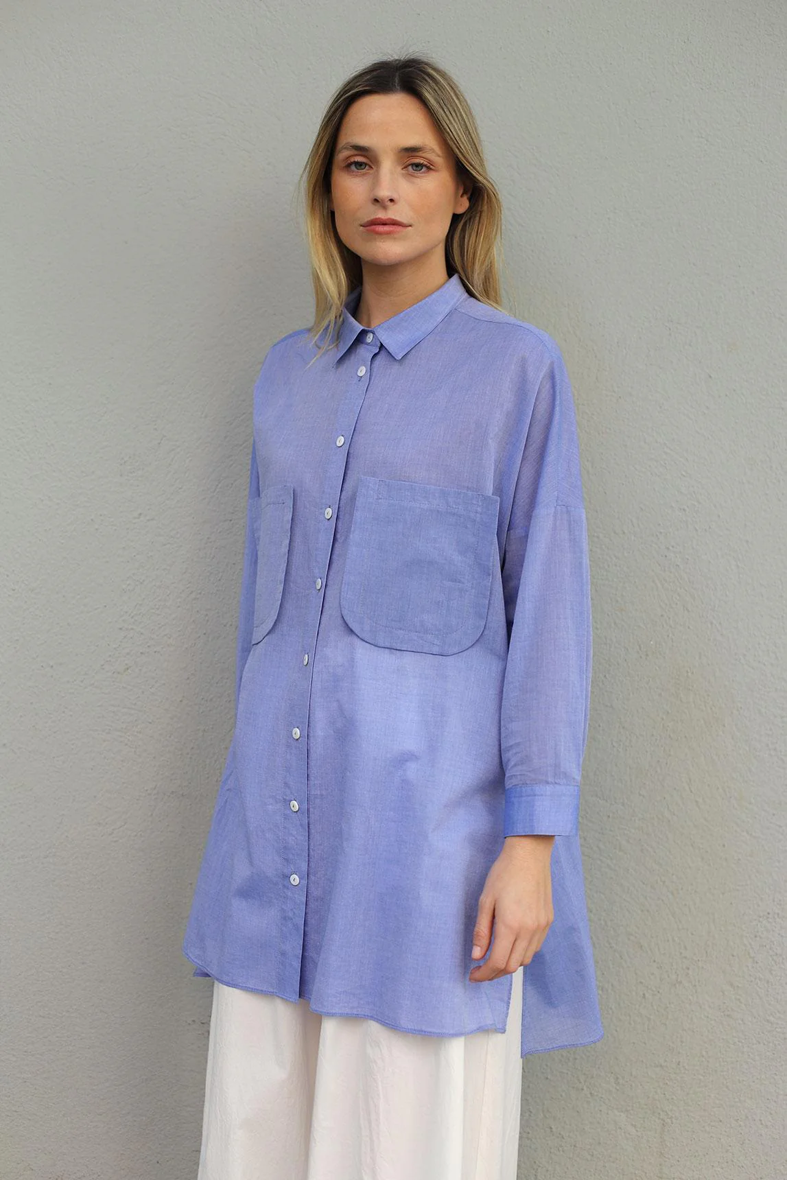 Blue Nerela shirt - Image 5