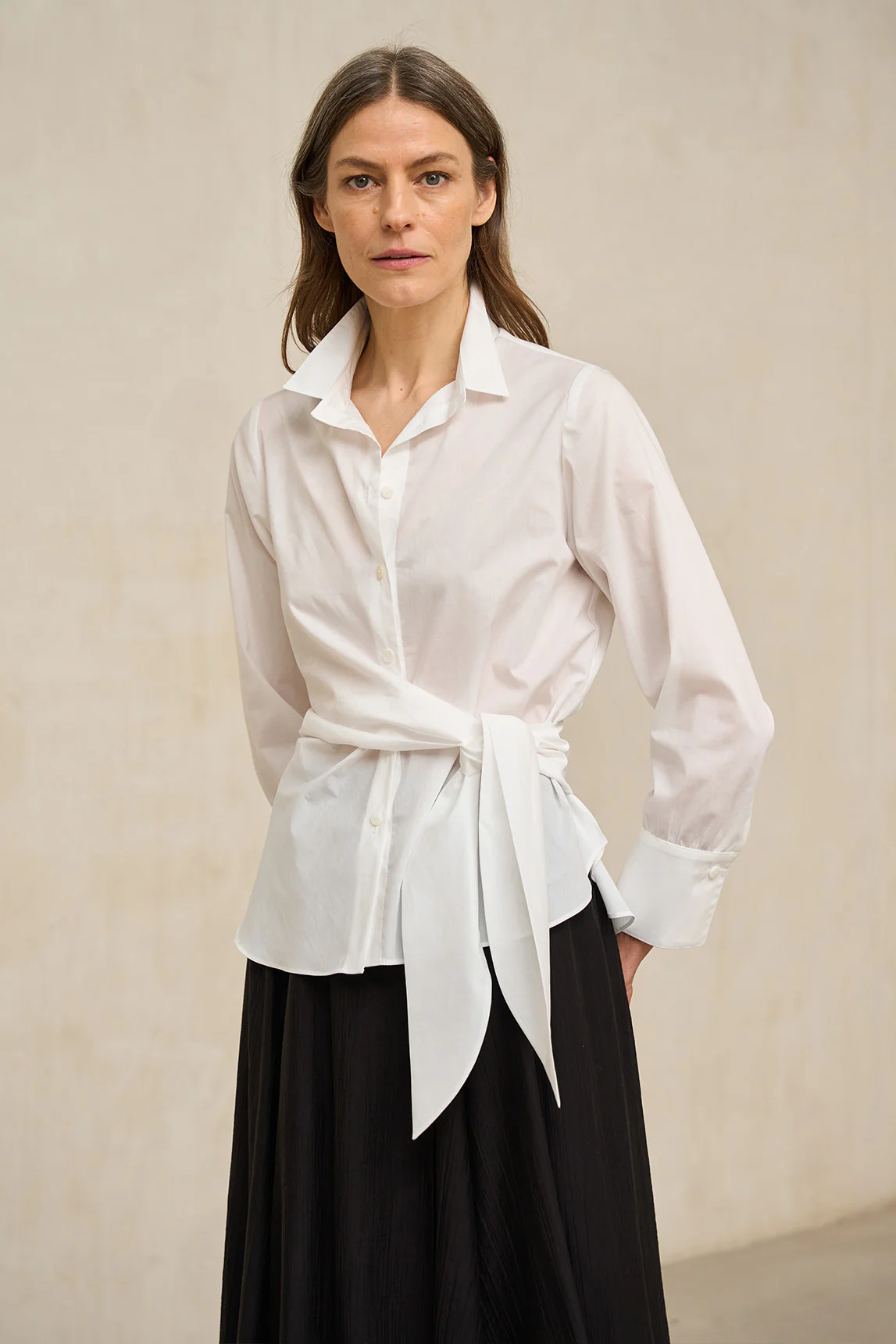 Vaelia white shirt