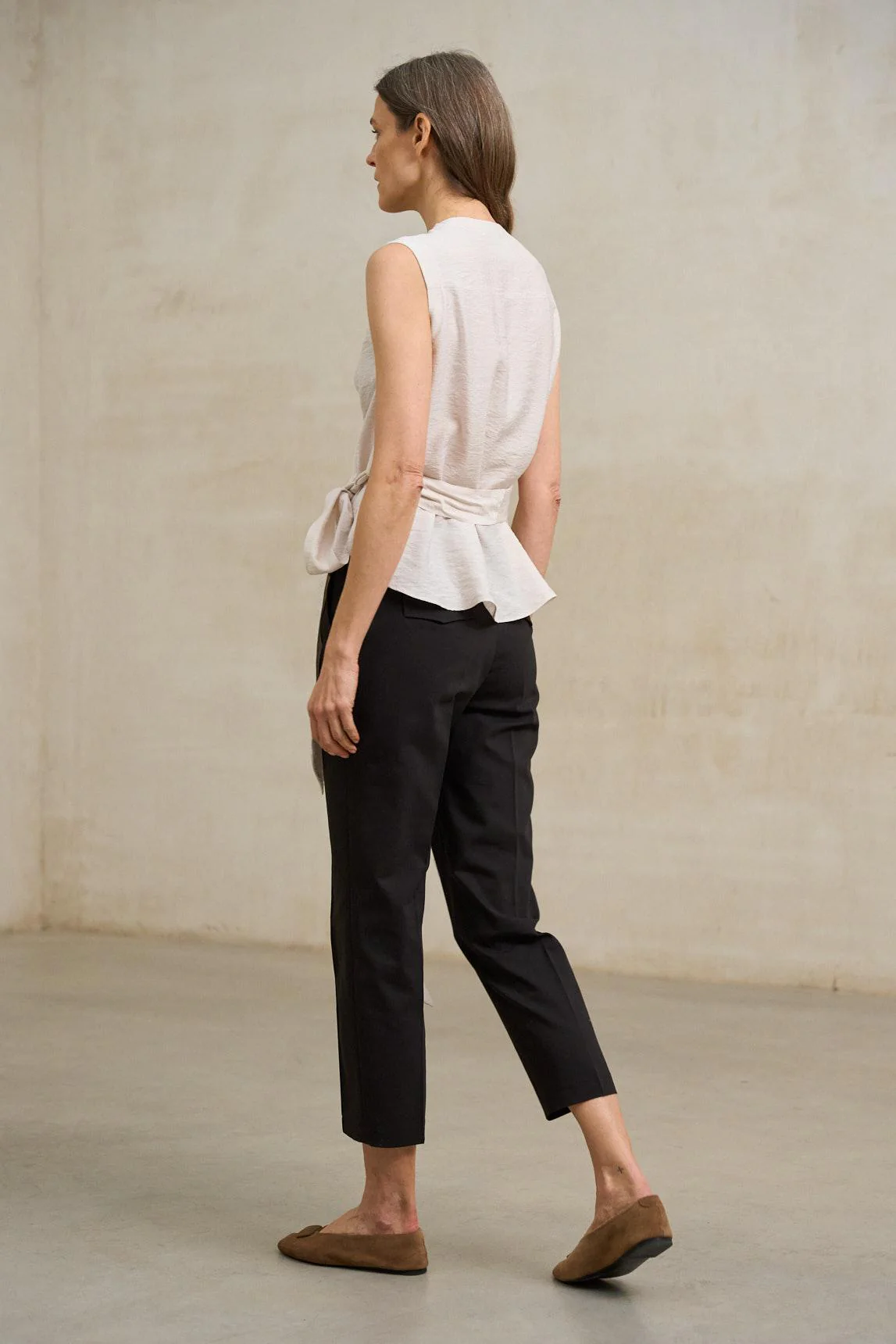 Zarev shirt in ecru - Image 4