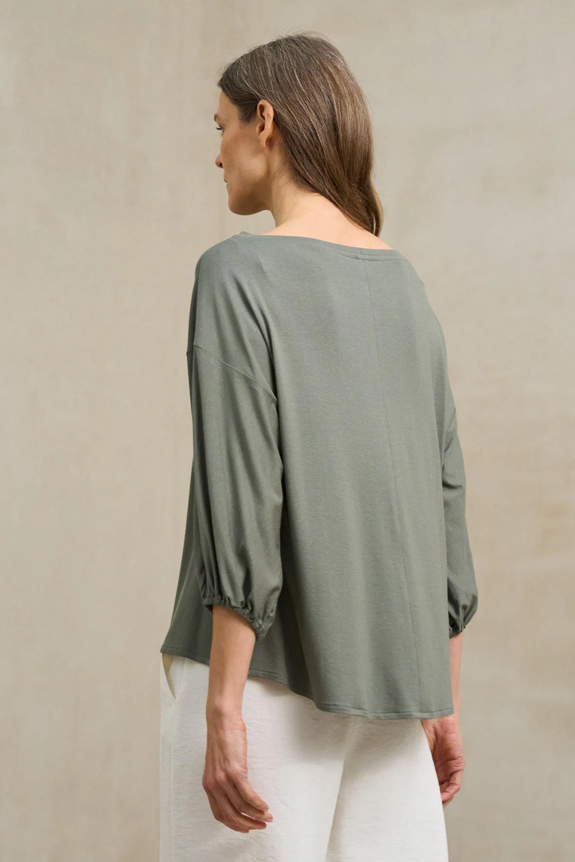 Eira dark green t-shirt - Image 4
