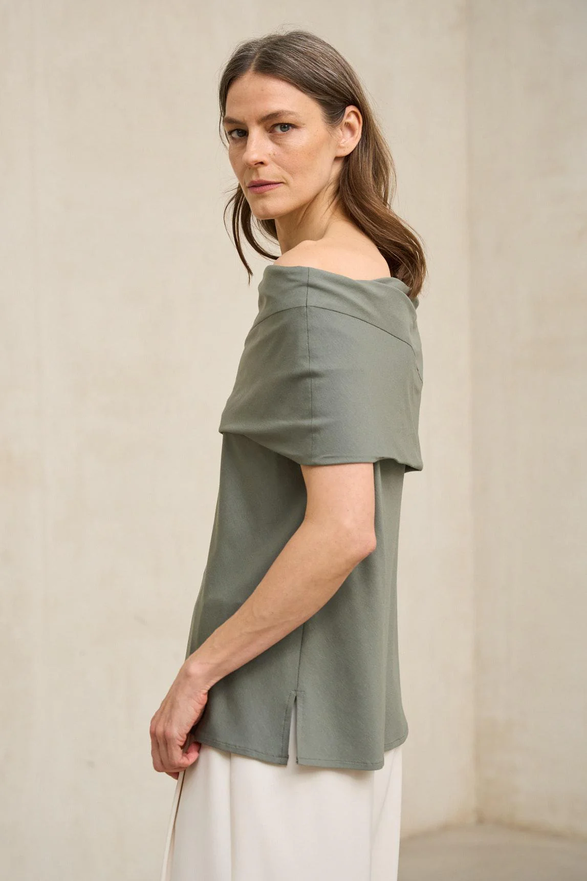Oryen khaki t-shirt - Image 3
