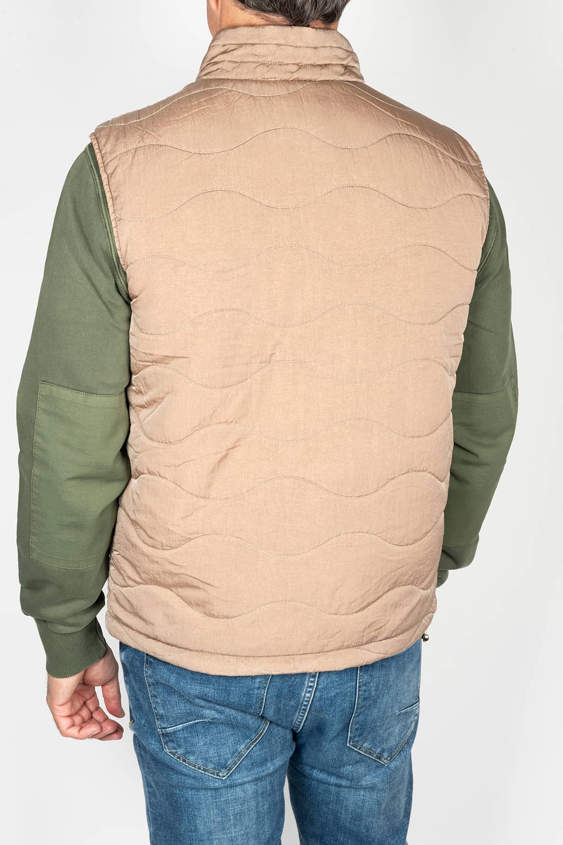 Keeling padded vest sand - Image 2