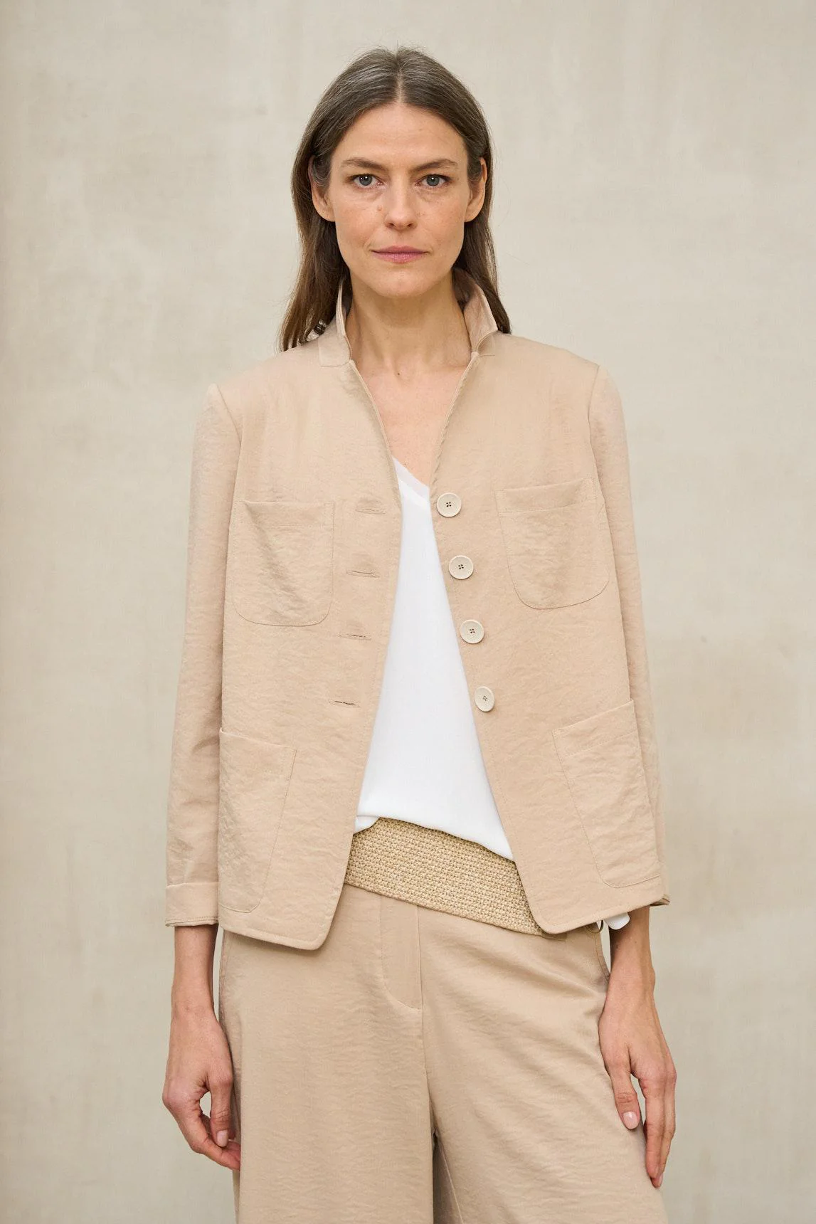 Alva Beige Jacket