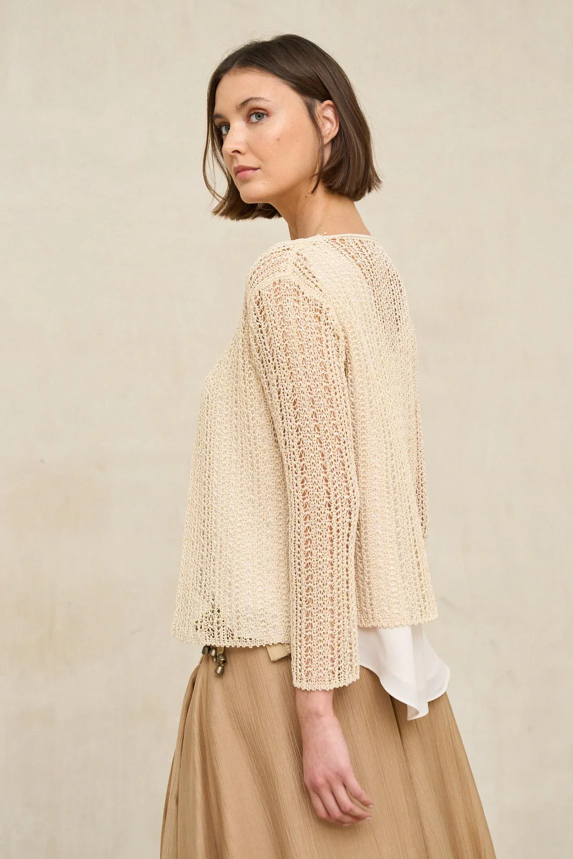 Arelis beige jacket - Image 2