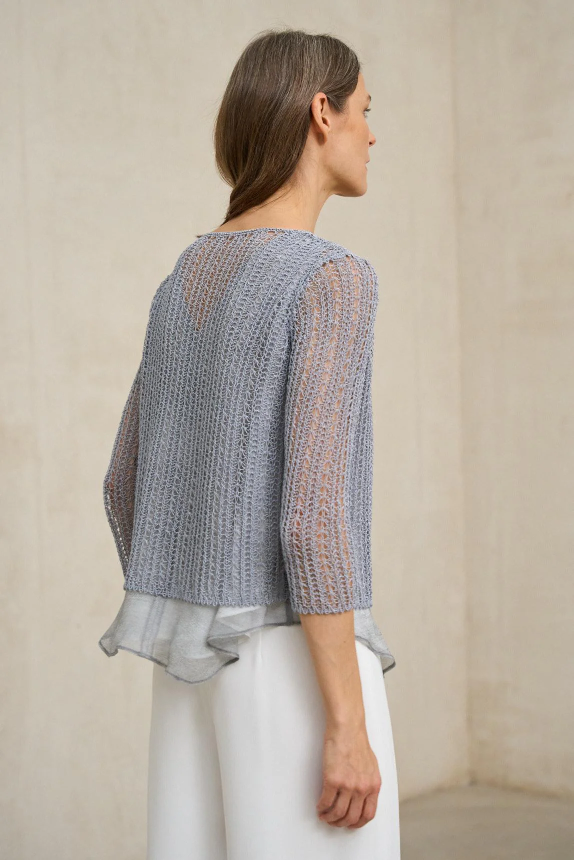 Arelis jacket, bluish grey - Image 4